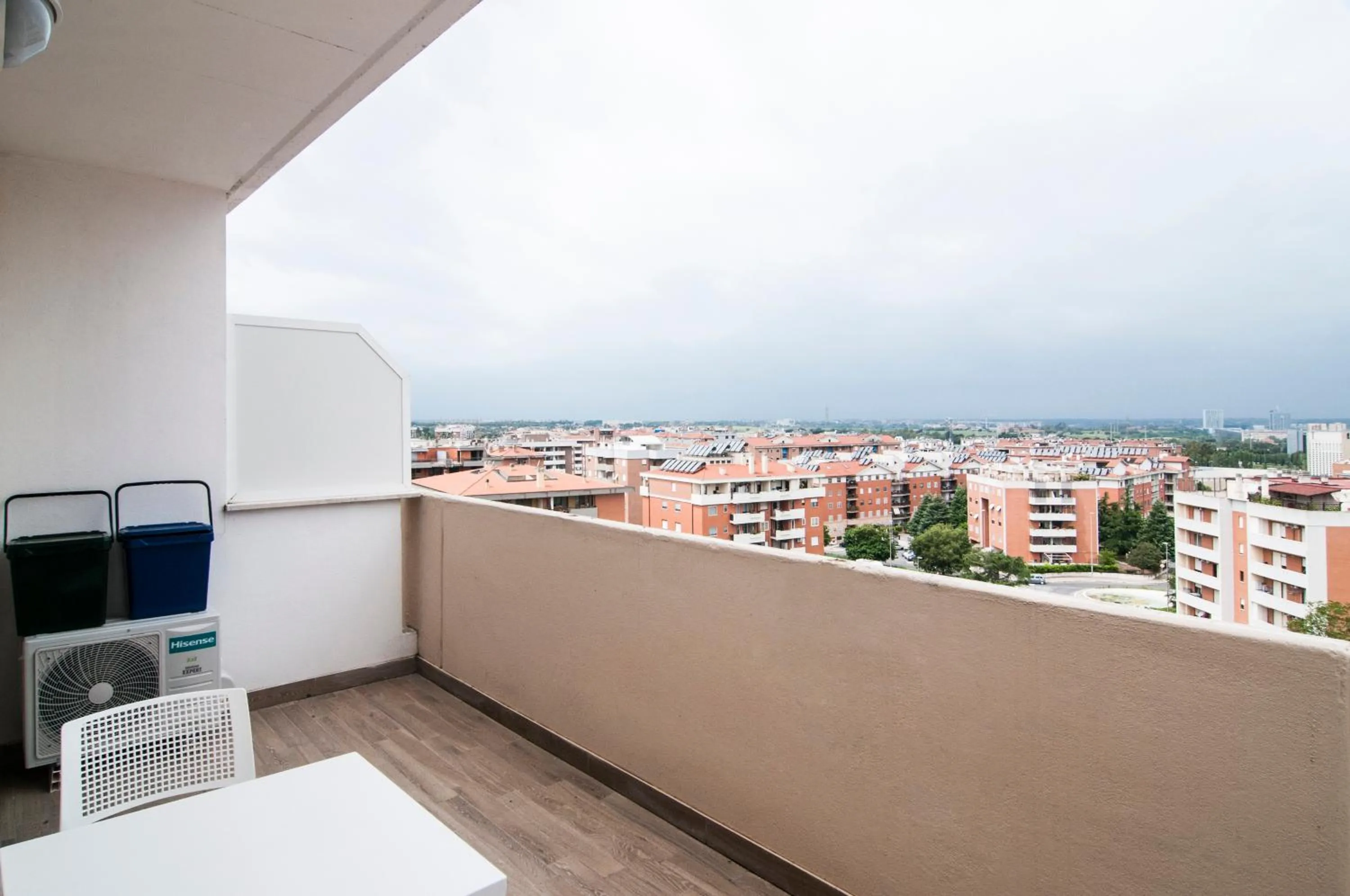 Balcony/Terrace in GuestHost - Fonte Laurentina Apartments