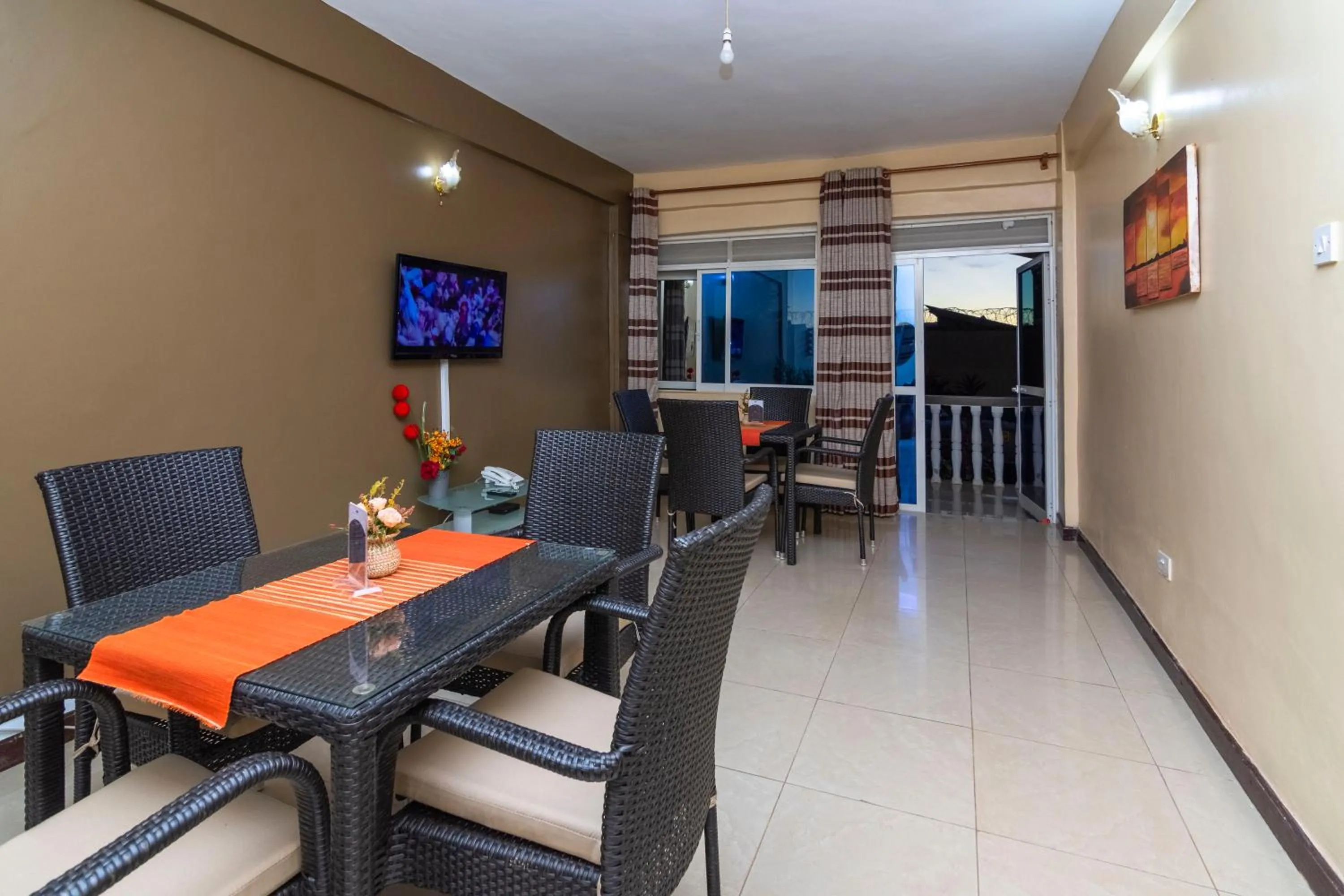 Living room in Karibu BB Suites