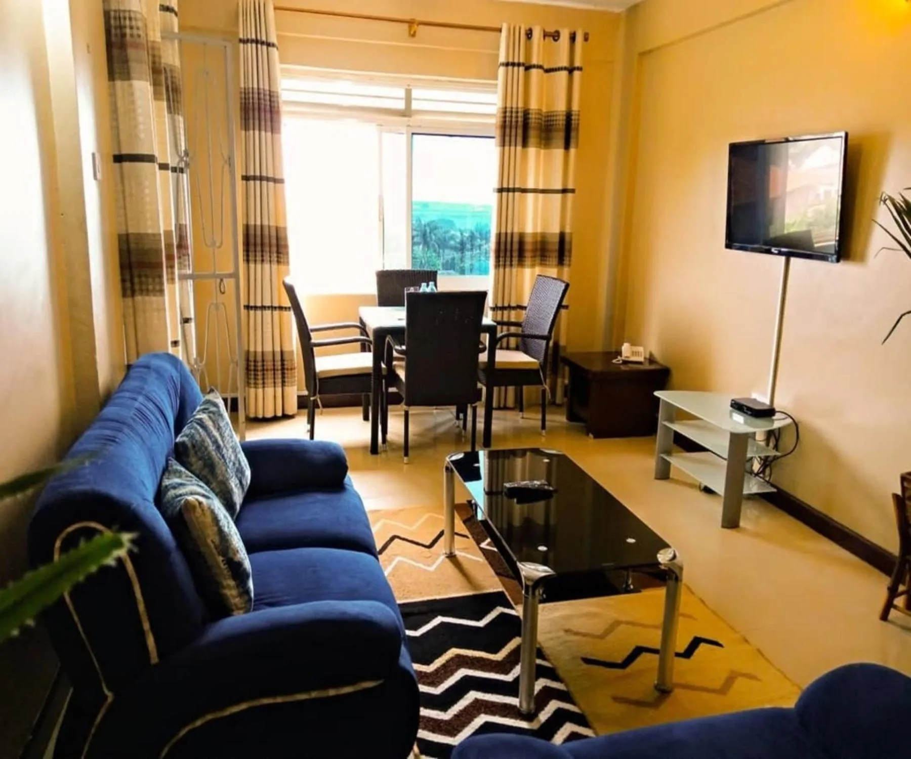 Living room in Karibu BB Suites