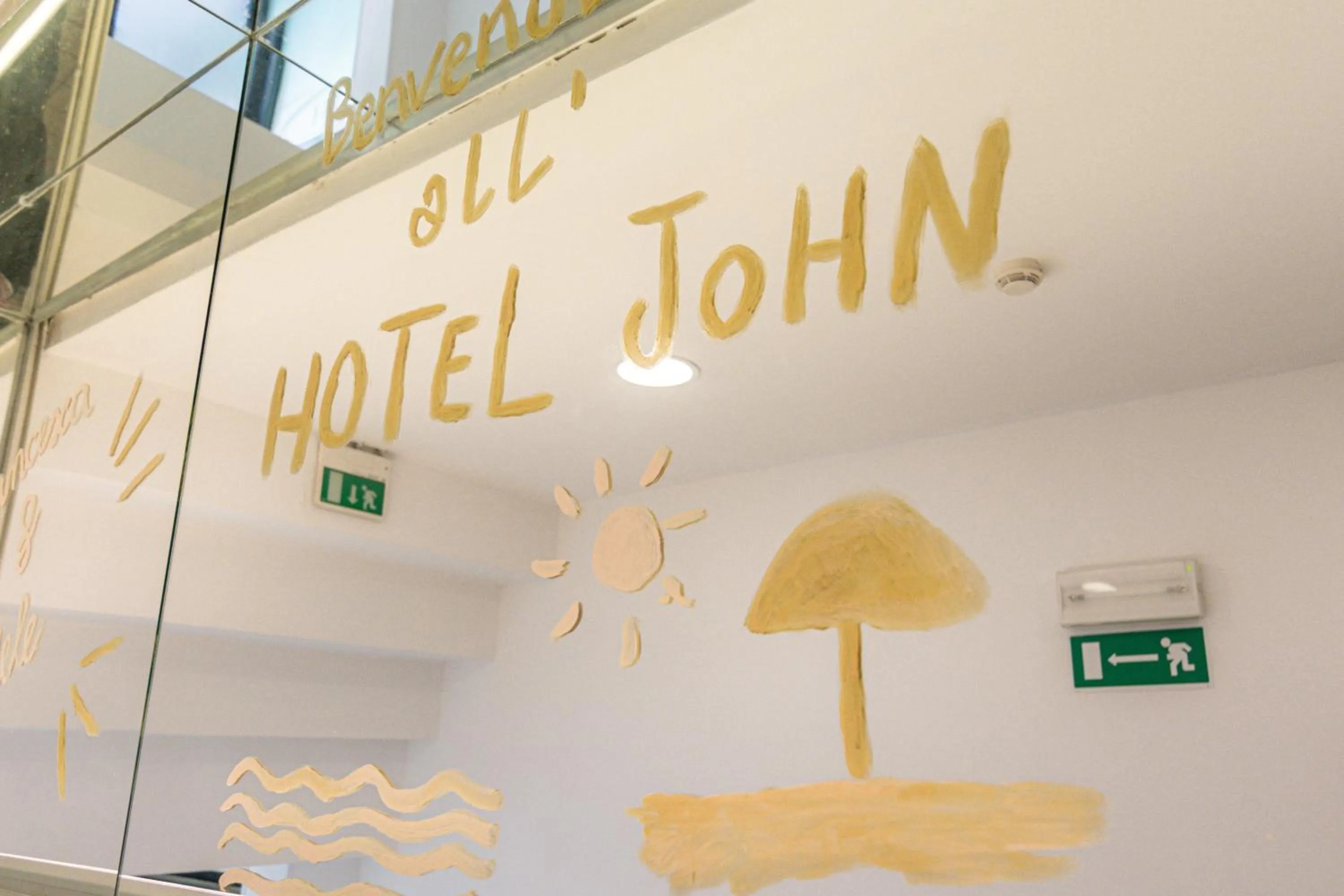 Logo/Certificate/Sign in HOTEL JOHN