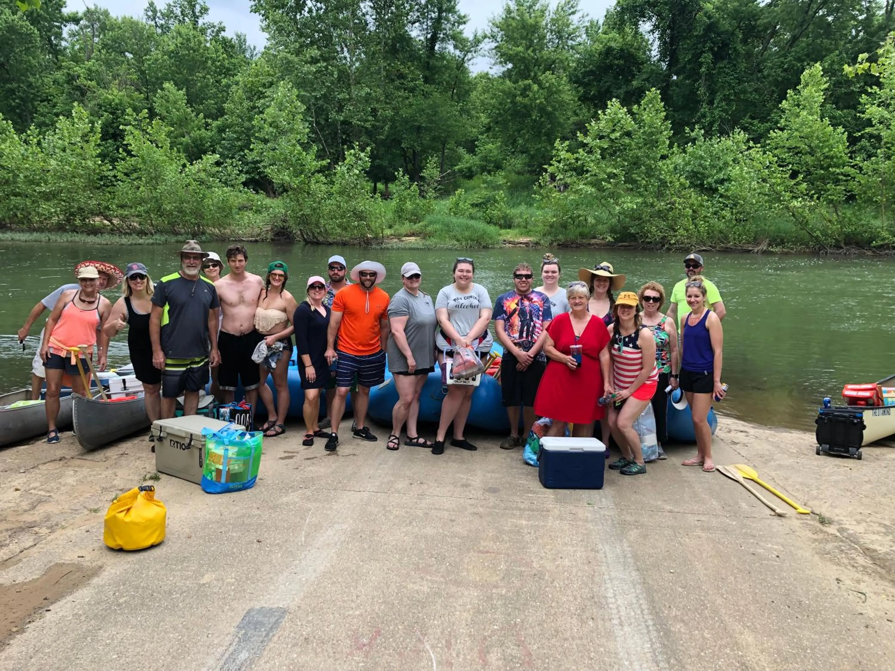 Property building in Meramec River Resort