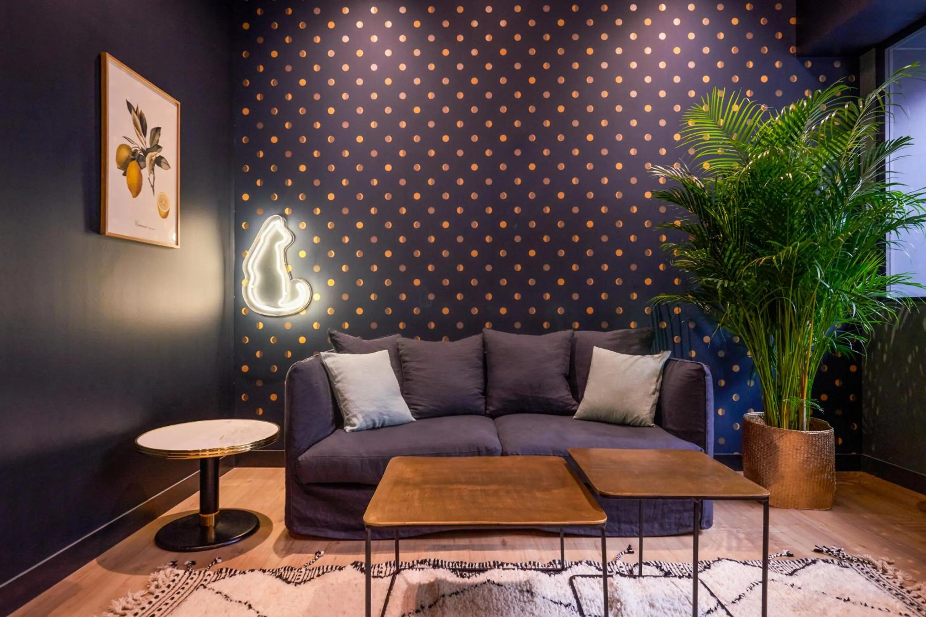 Living room in Mercure Nantes Centre Passage Pommeraye