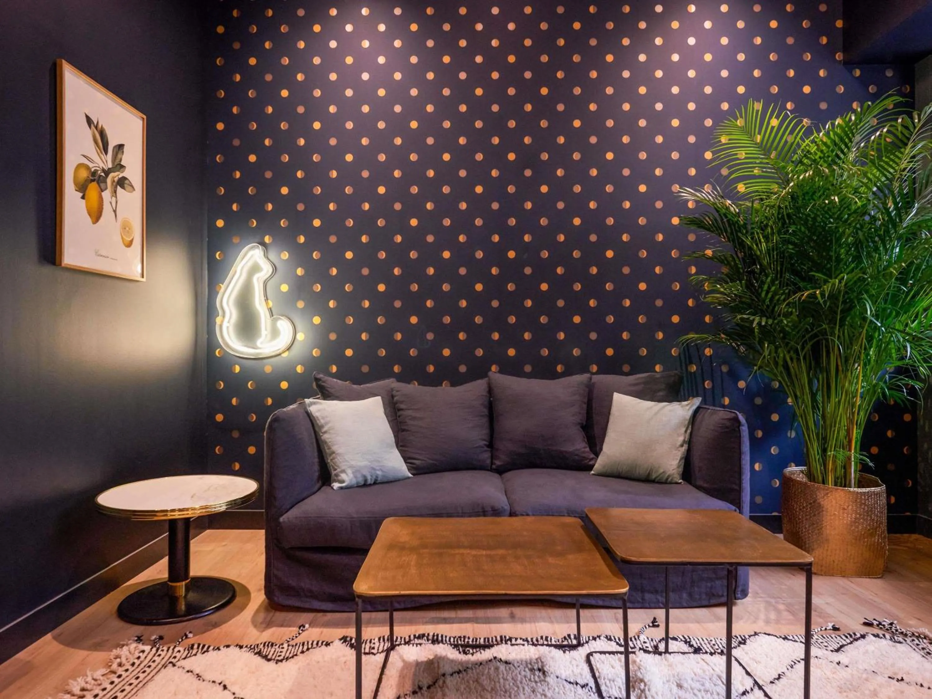 Lounge or bar in Mercure Nantes Centre Passage Pommeraye