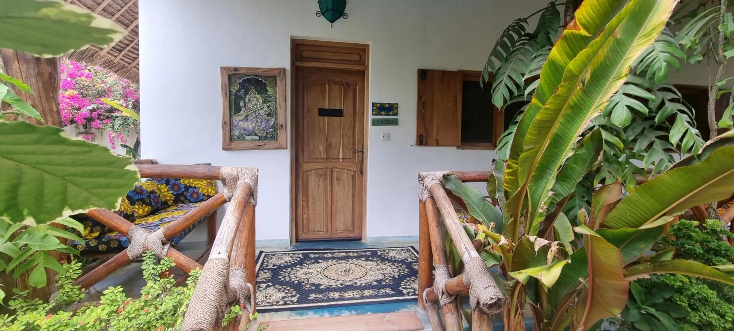 Balcony/Terrace in Salama & Mbuyuni Bungalows