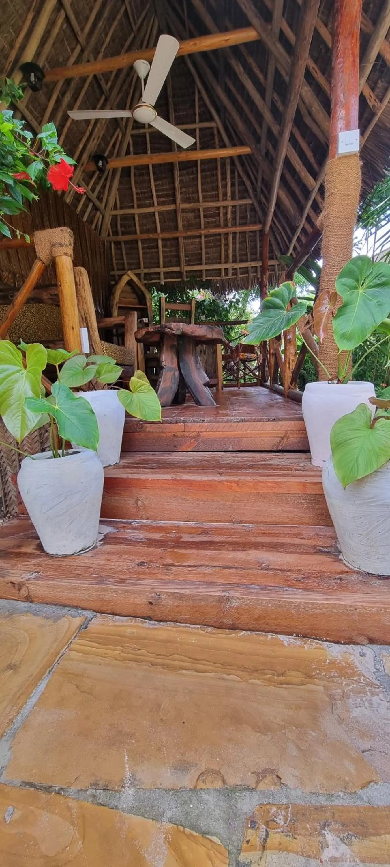 Lobby or reception in Salama & Mbuyuni Bungalows