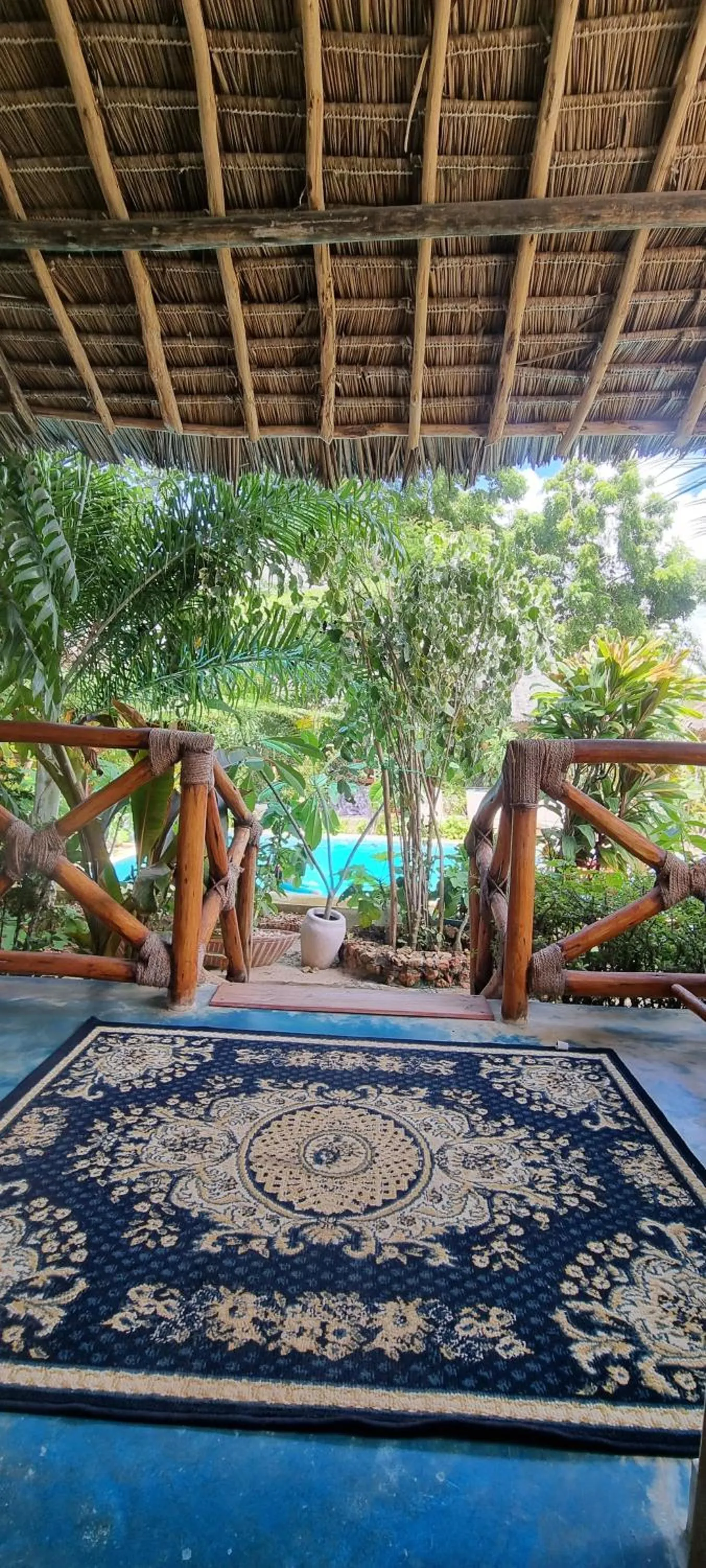 Balcony/Terrace in Salama & Mbuyuni Bungalows