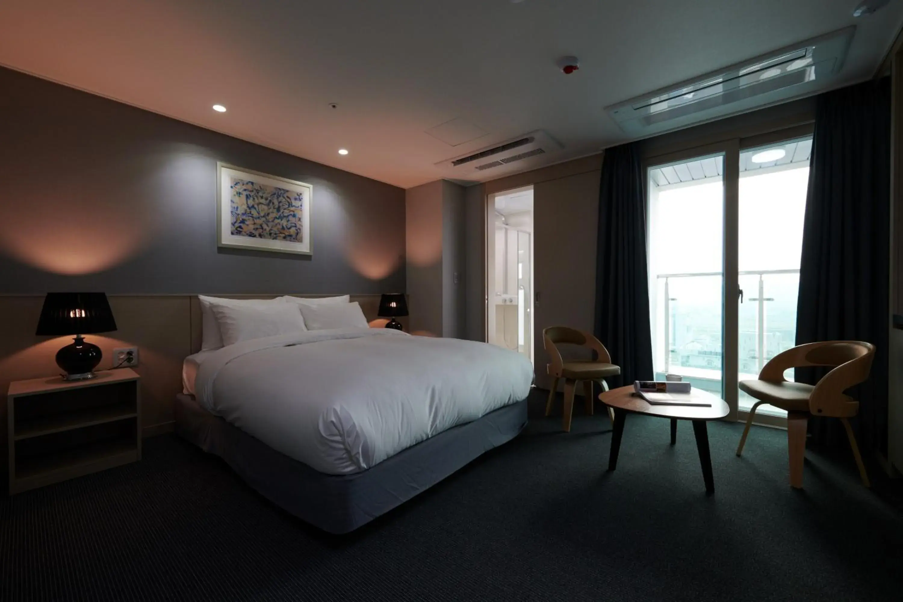 Double Room with Terrace in New Raon Stay Double Room with Terrace in New Raon Stay