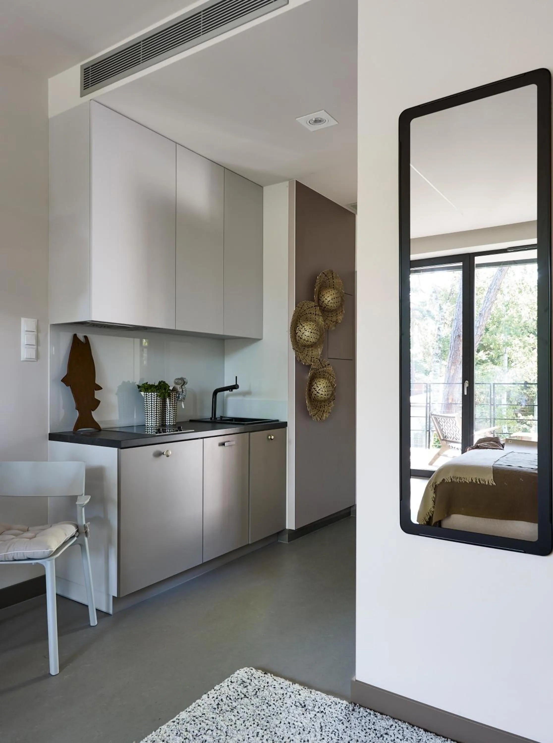 Kitchen or kitchenette in Apartamenty DECK Jurata