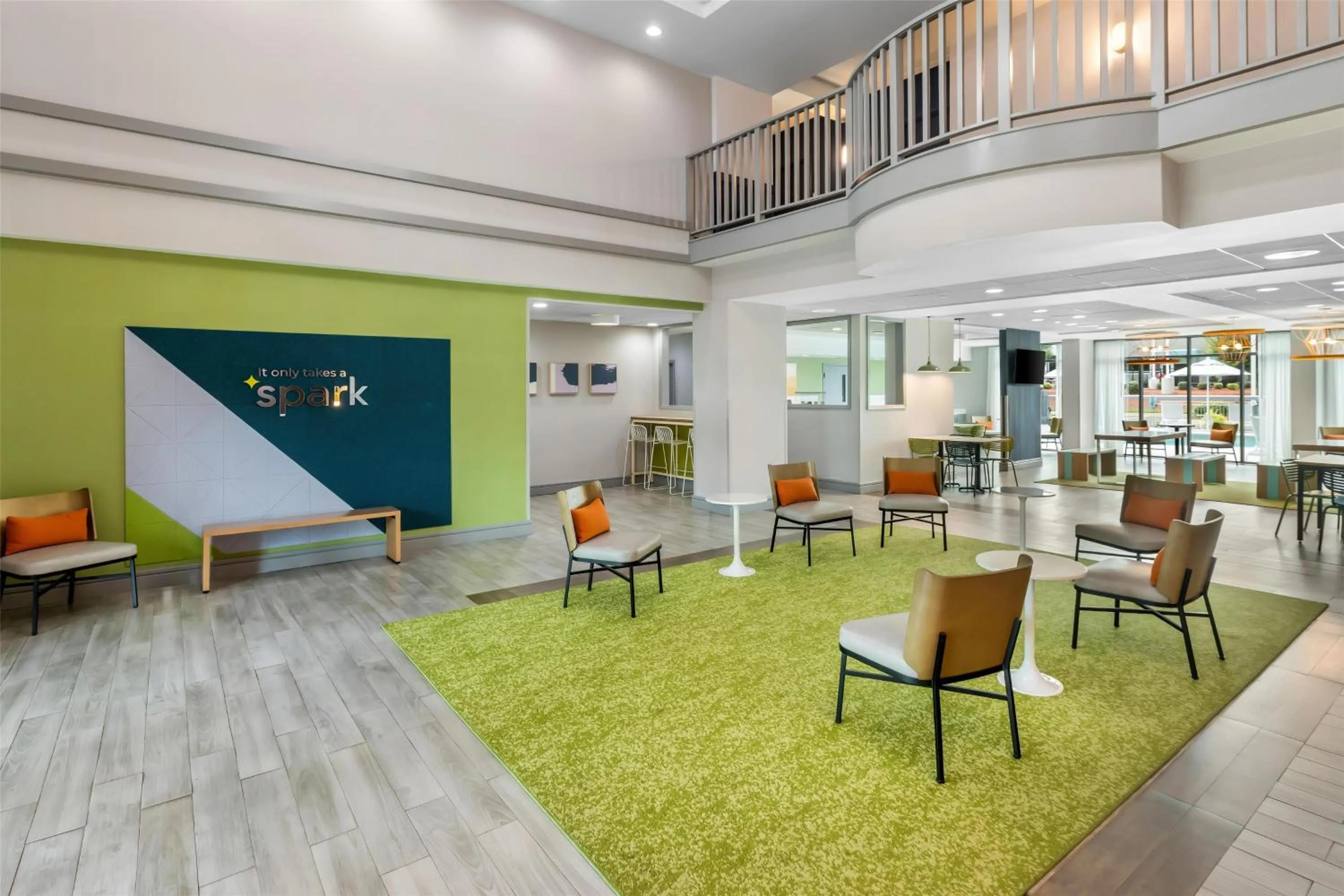 Lobby or reception in Spark by Hilton Rock Hill