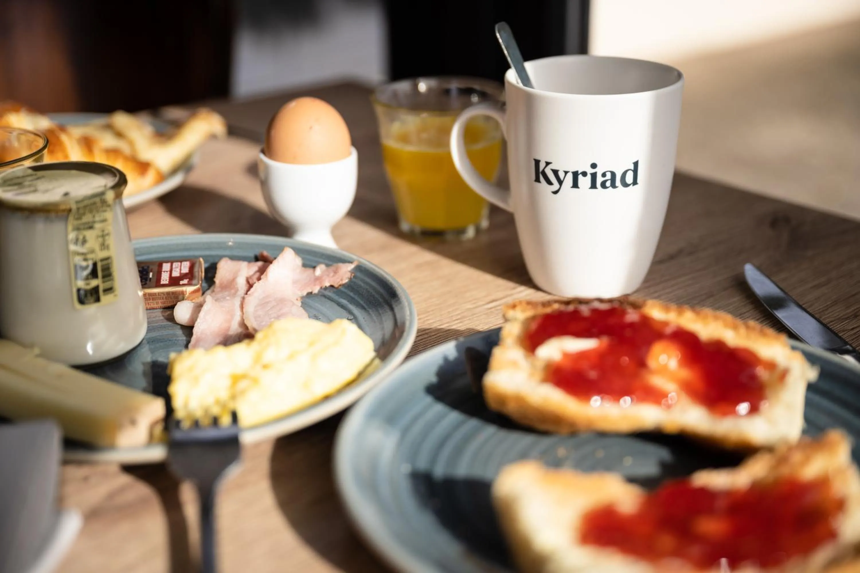 Breakfast in Kyriad Beaune