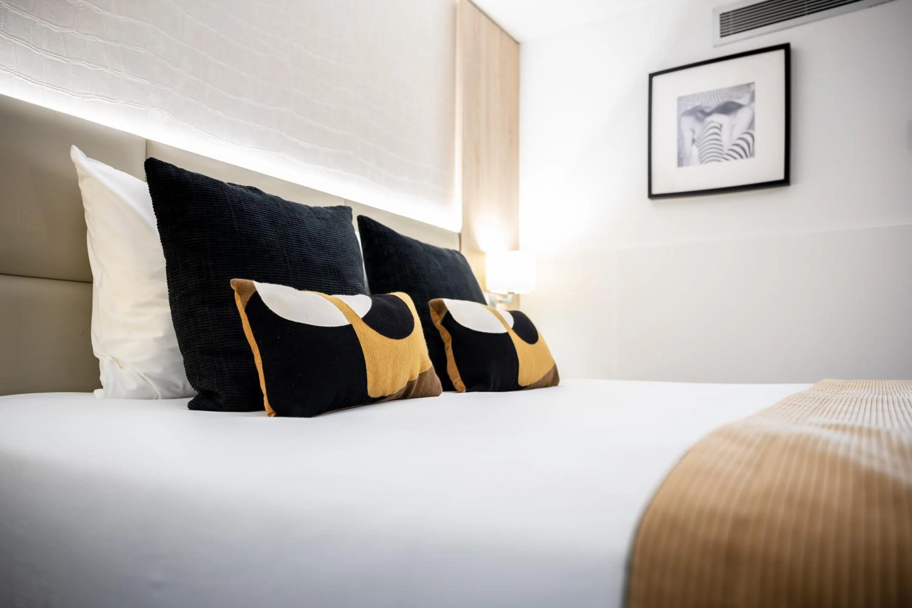 Bed in Kyriad Beaune