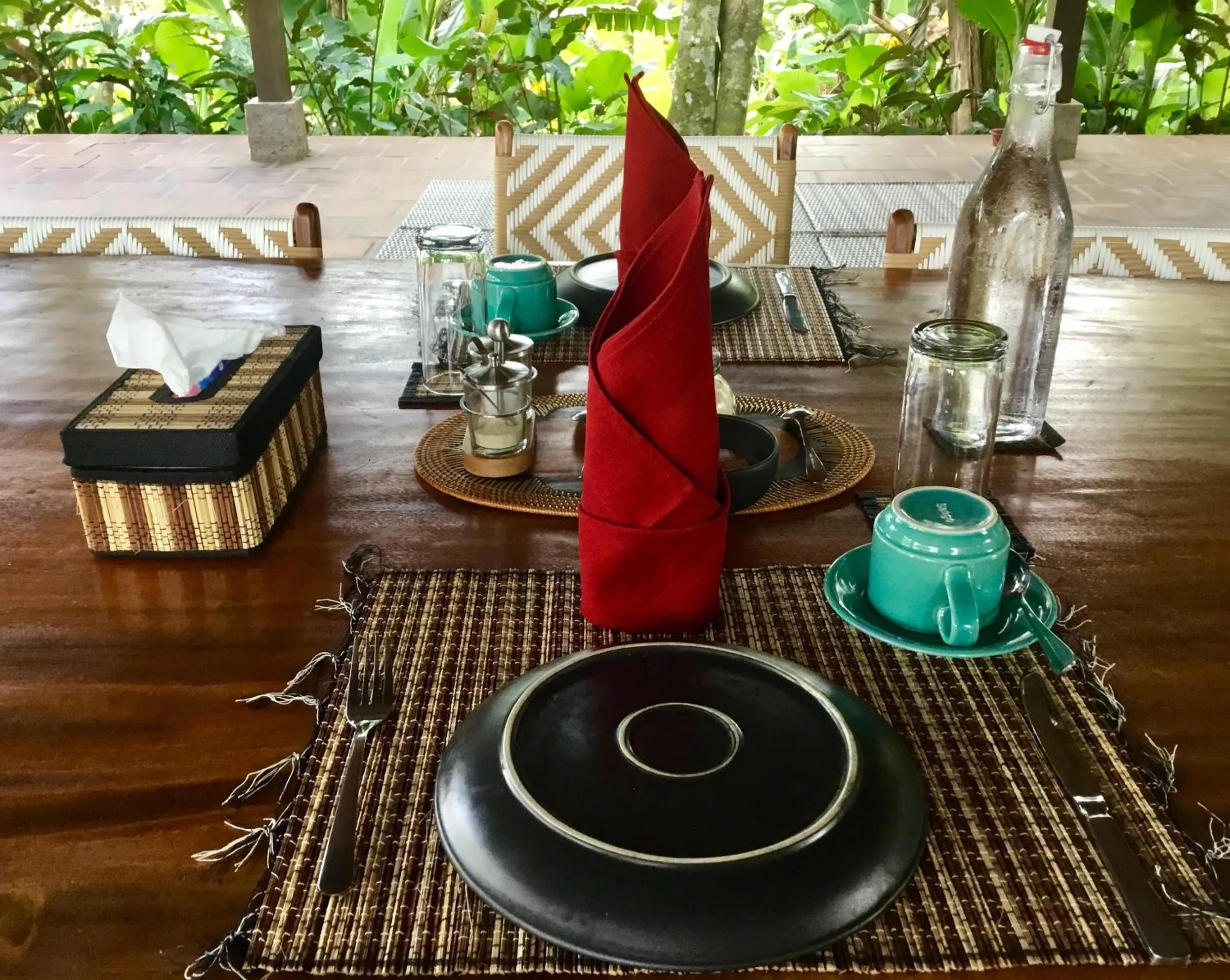 Breakfast in Alas Arum Ecolodge