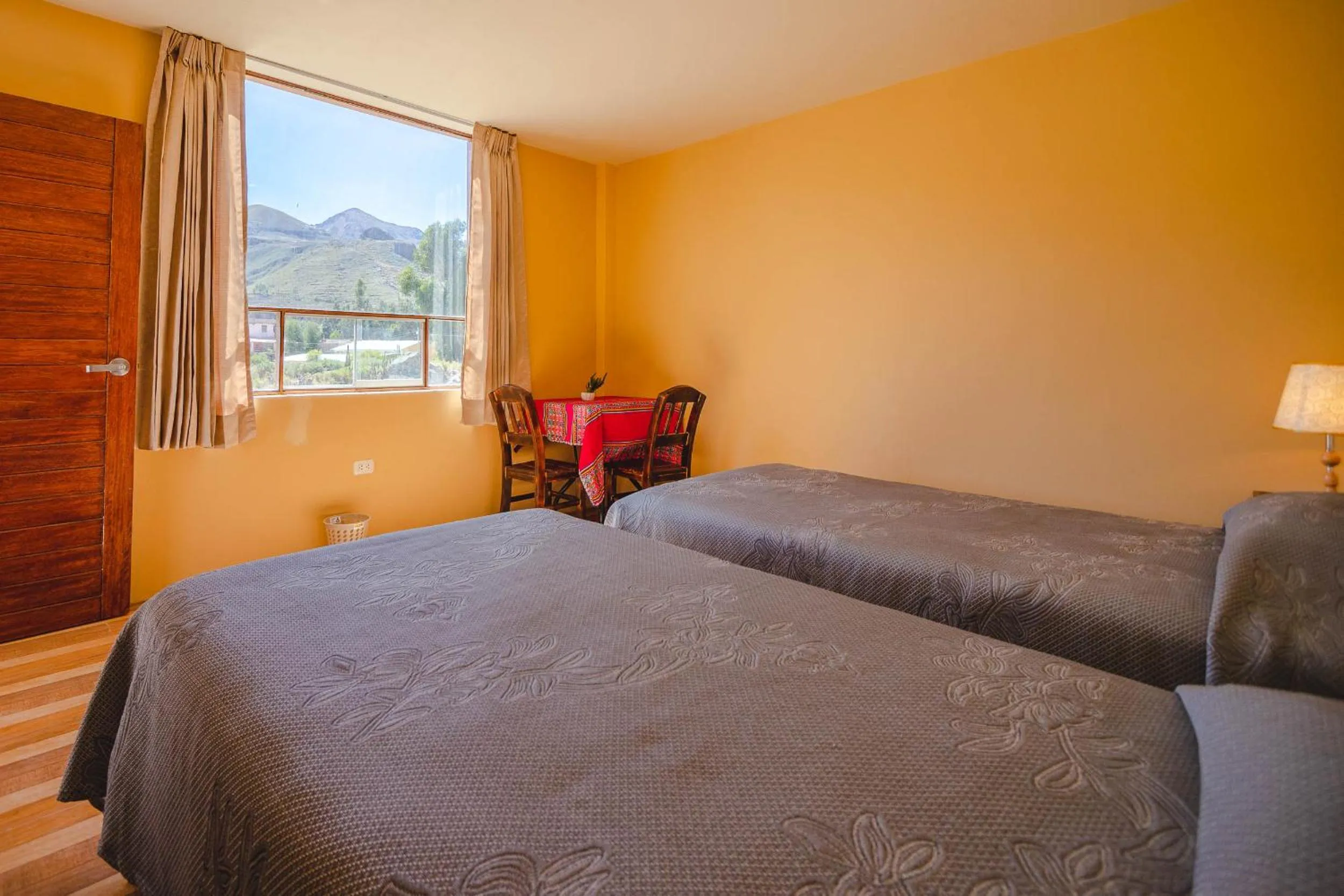 Bed in Le Foyer Colca
