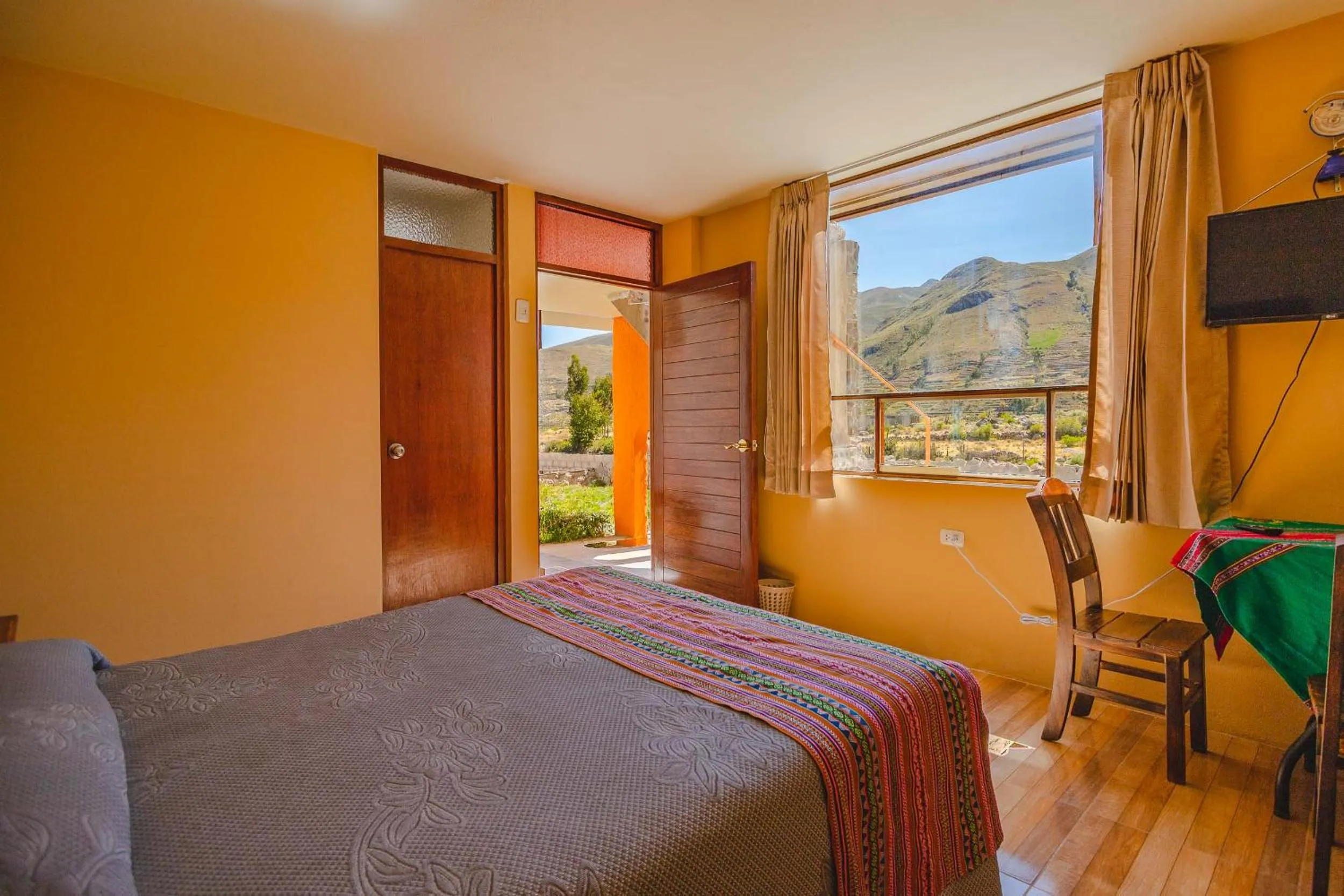 Bed in Le Foyer Colca