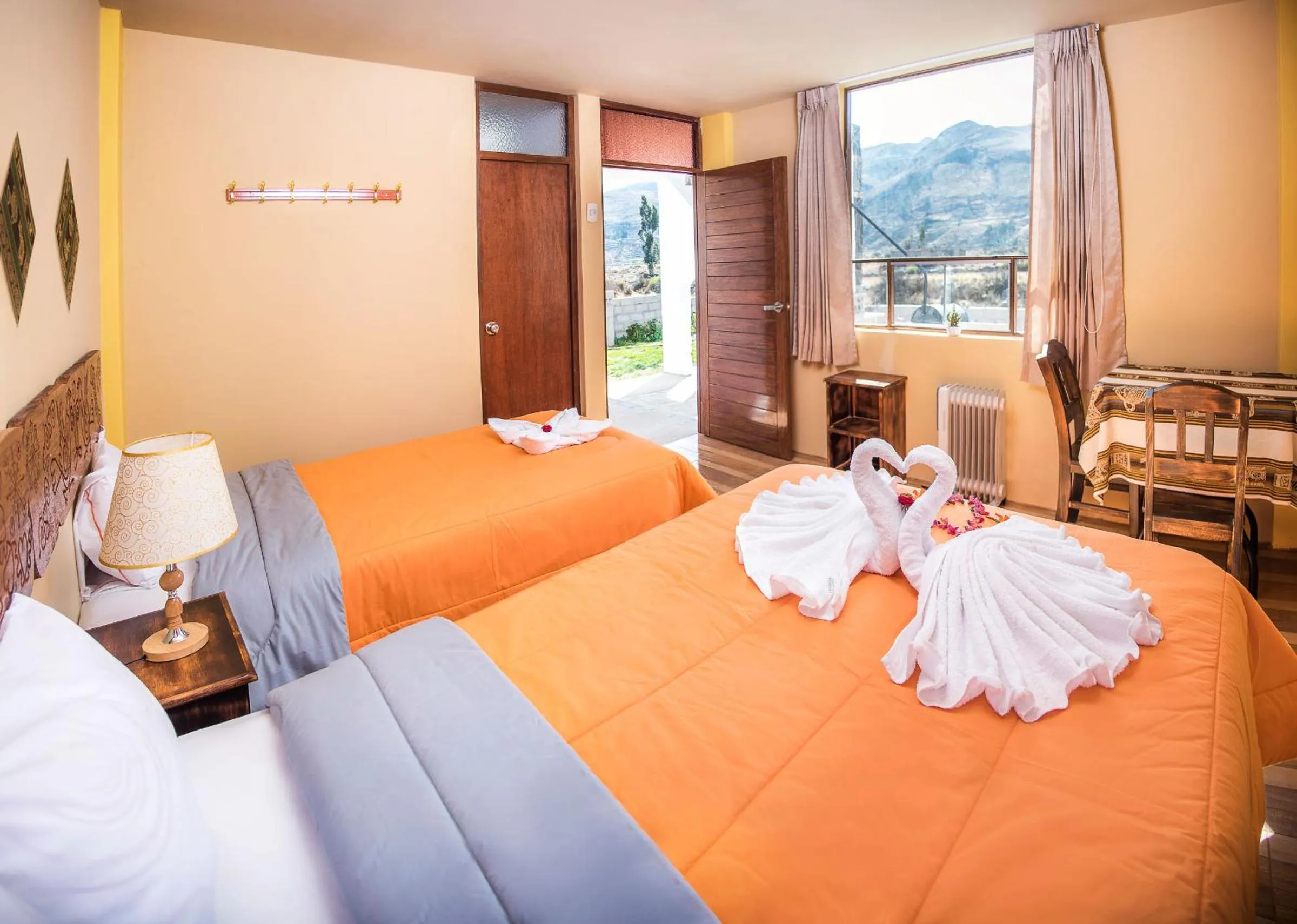 Bed in Le Foyer Colca