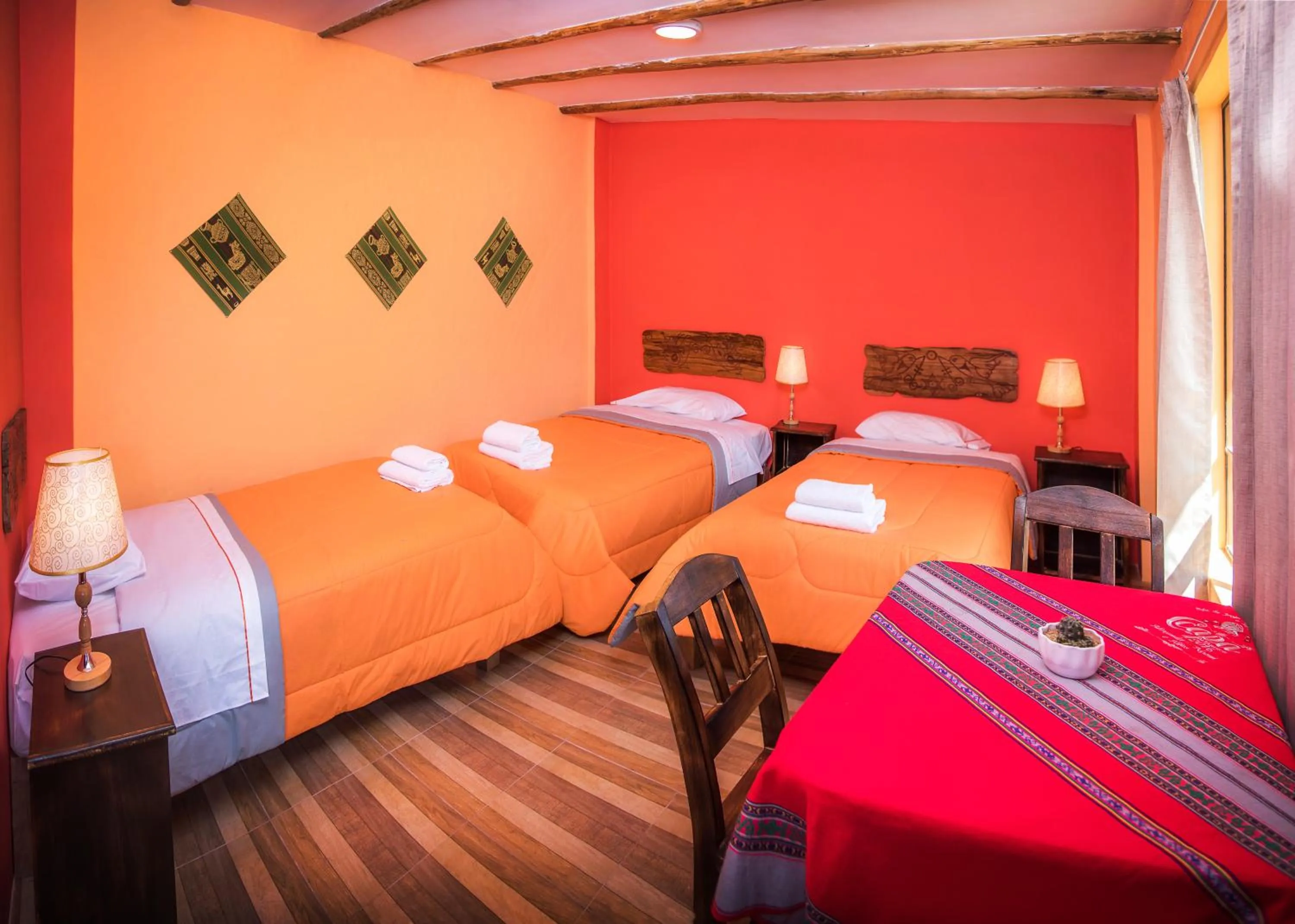 Bed in Le Foyer Colca