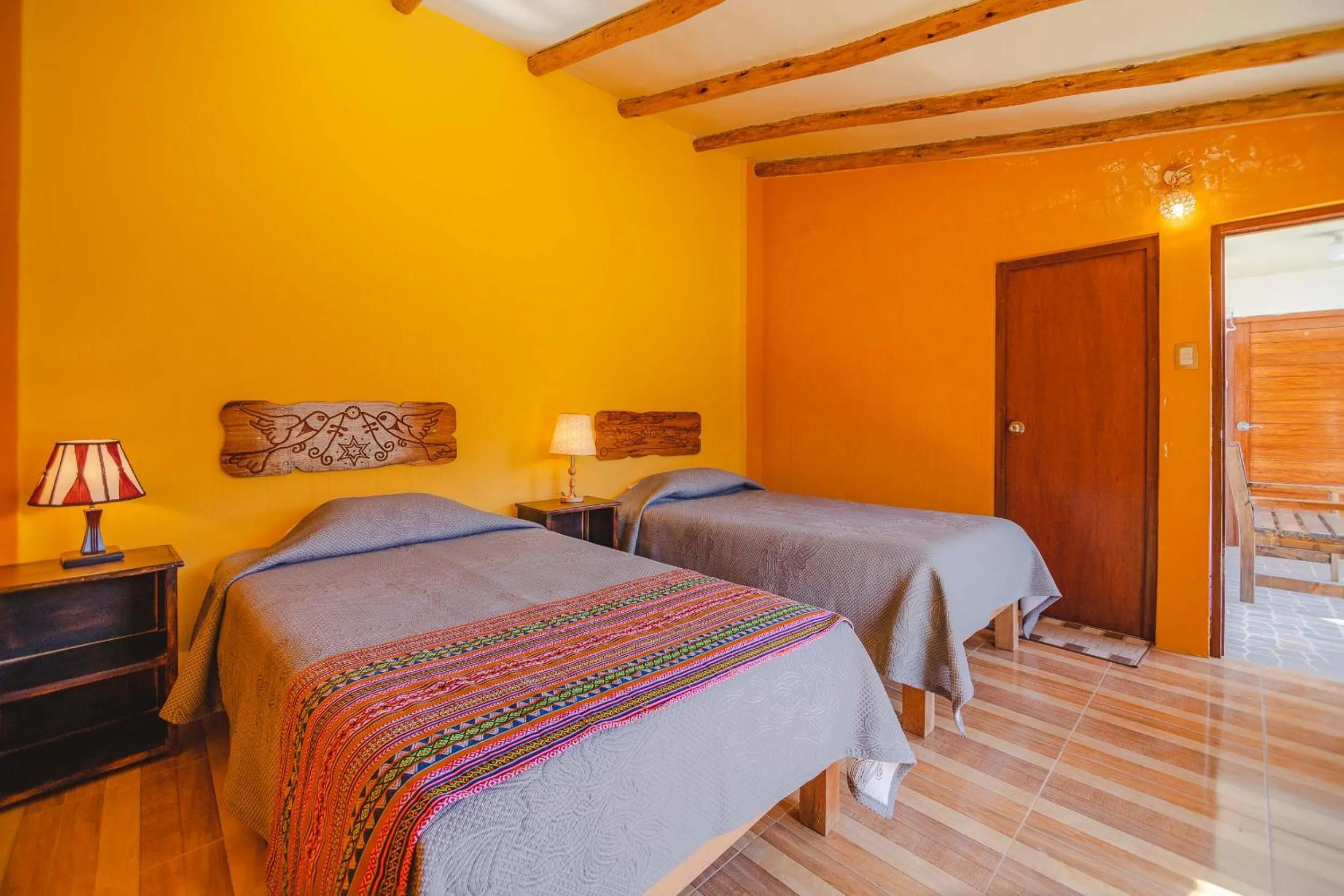Bed in Le Foyer Colca