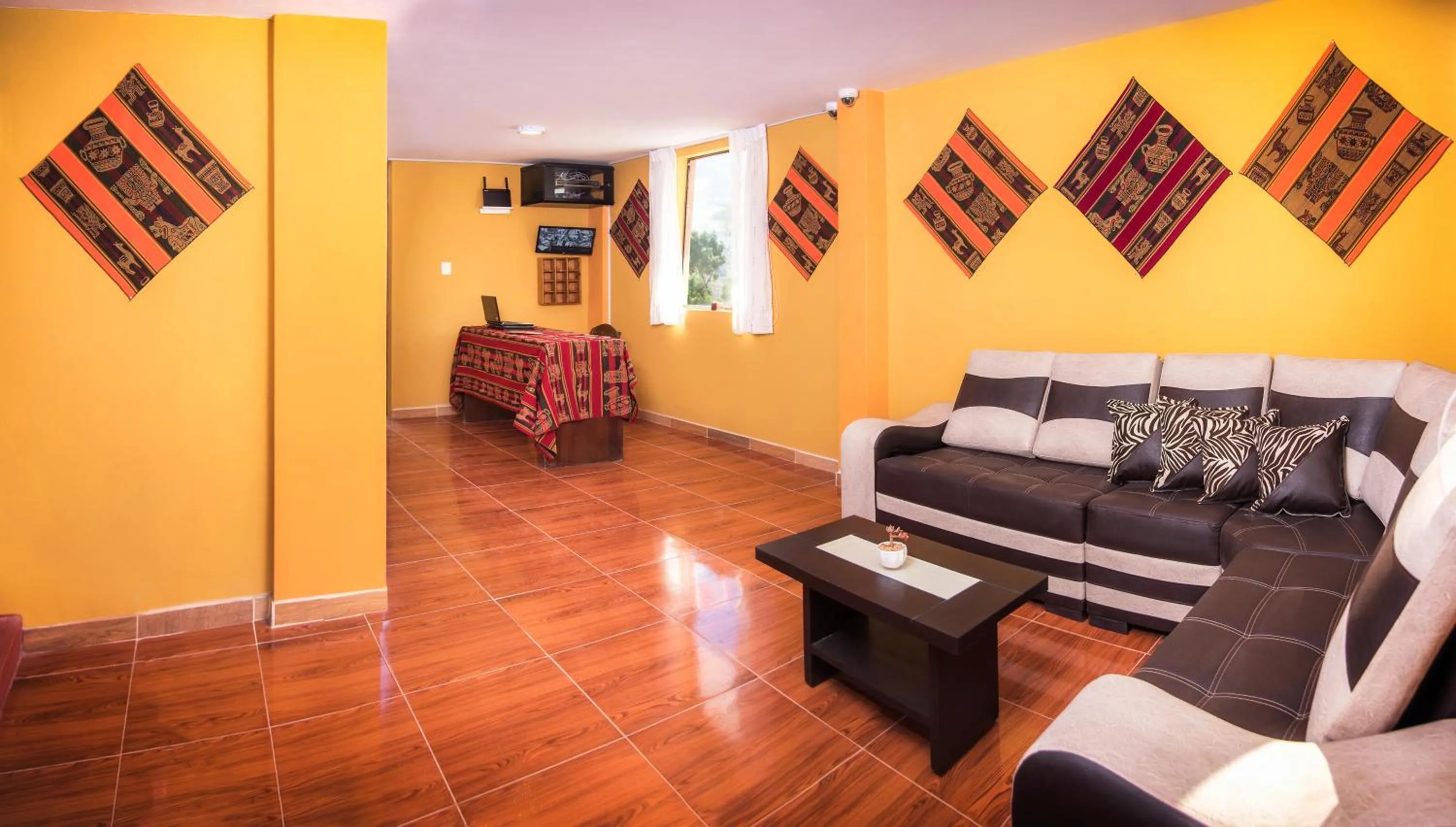 Living room in Le Foyer Colca