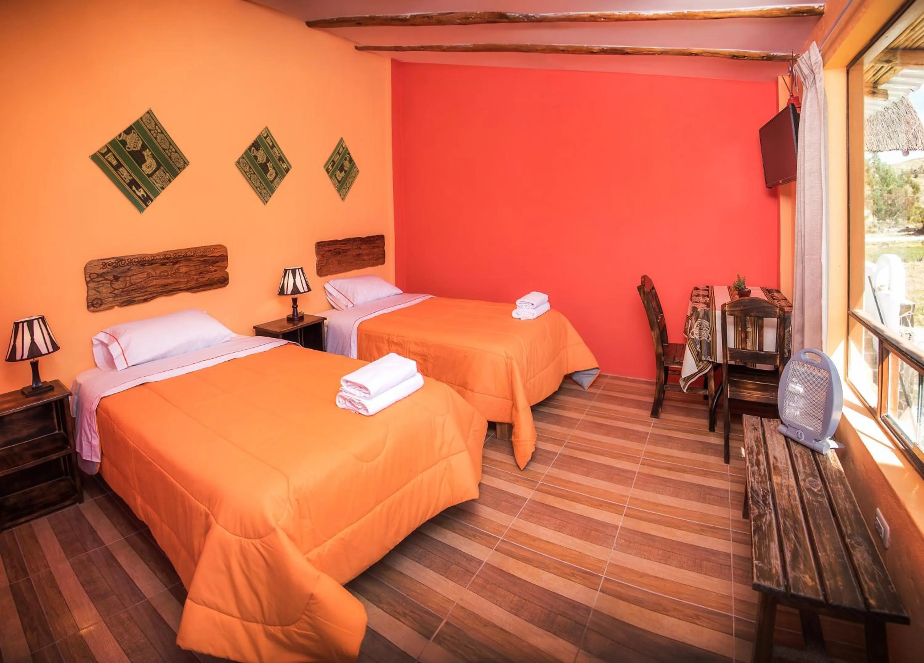 Bed in Le Foyer Colca