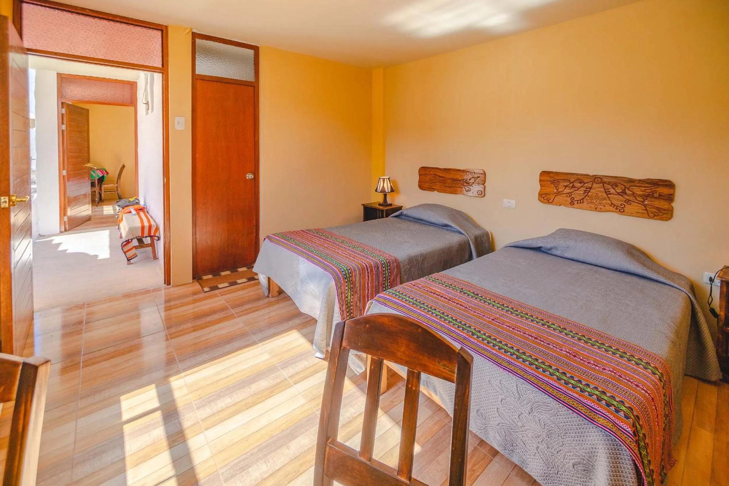 Bed in Le Foyer Colca