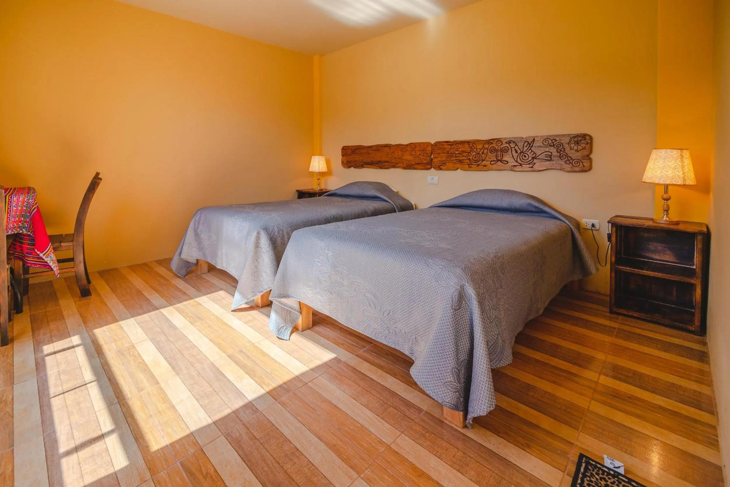 Bed in Le Foyer Colca