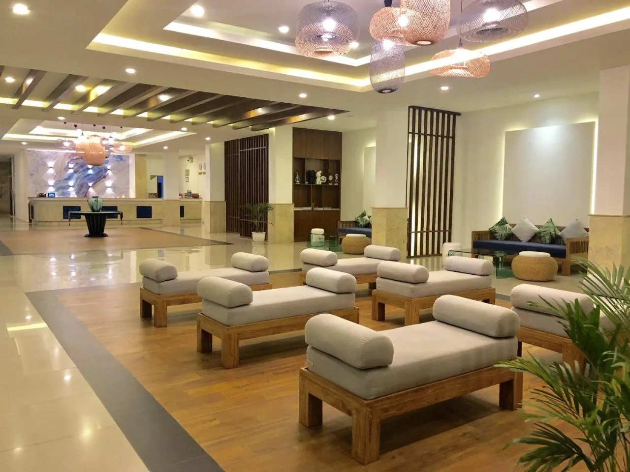 Lobby or reception in Blue Beach Grand Resort And Spa