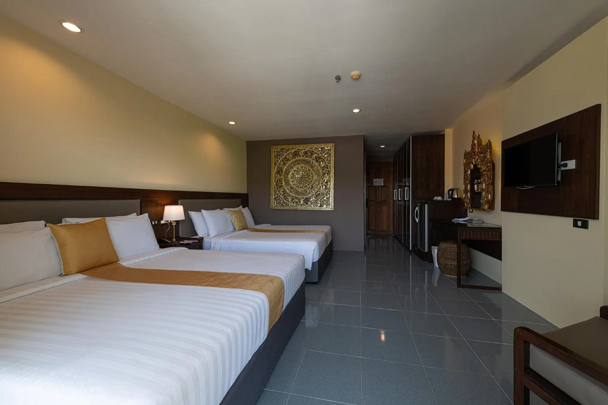 Bedroom, Bed in Blue Beach Grand Resort And Spa