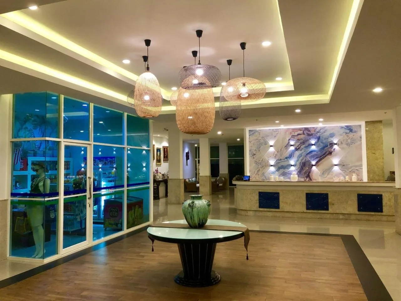 Lobby or reception in Blue Beach Grand Resort And Spa