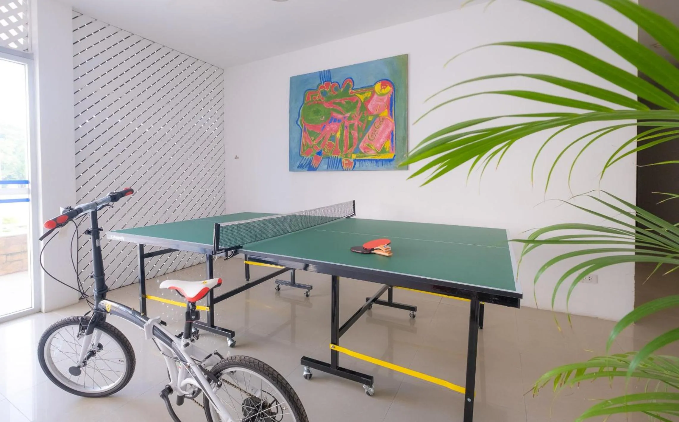 Table tennis in Blue Beach Grand Resort And Spa