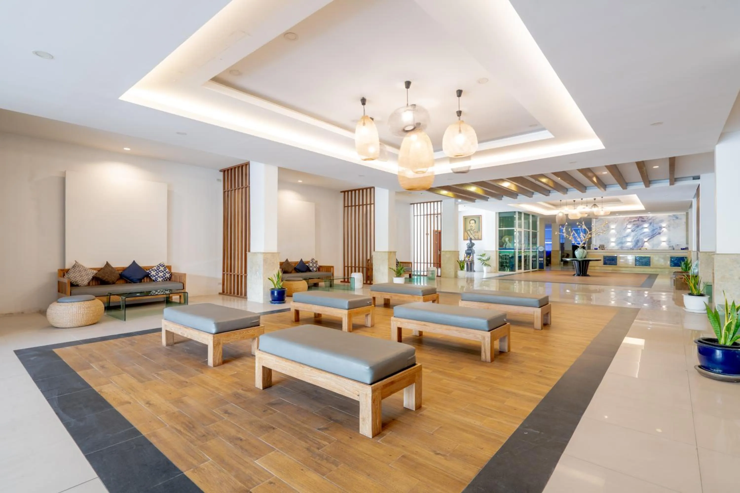 Lobby or reception in Blue Beach Grand Resort And Spa