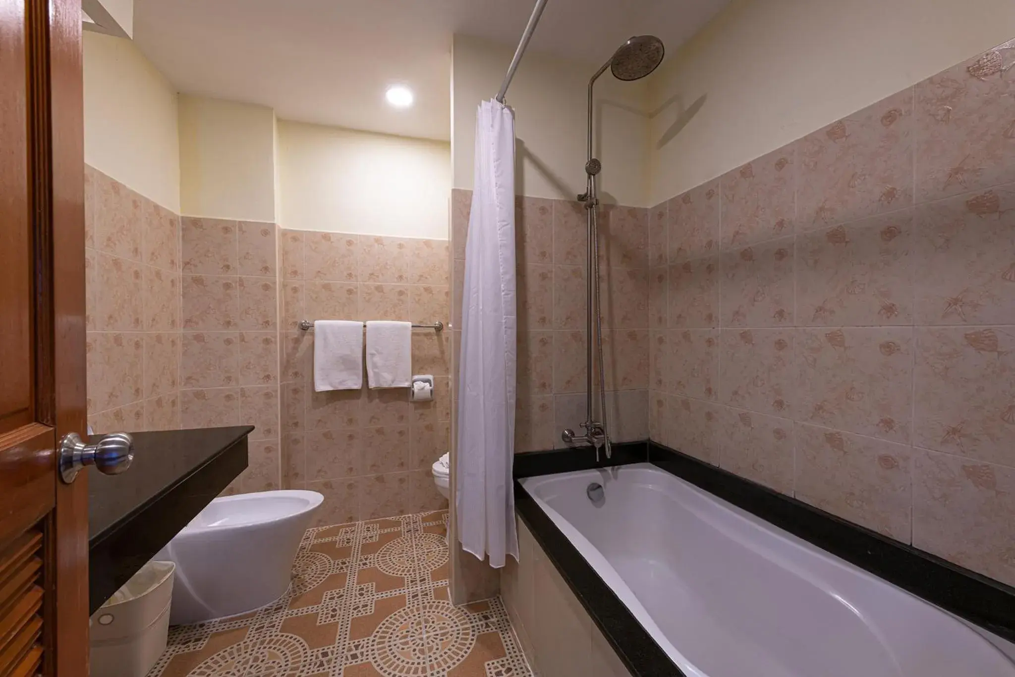 Deluxe Double or Twin Room with Sea View in Blue Beach Grand Resort And Spa Deluxe Double or Twin Room with Sea View in Blue Beach Grand Resort And Spa