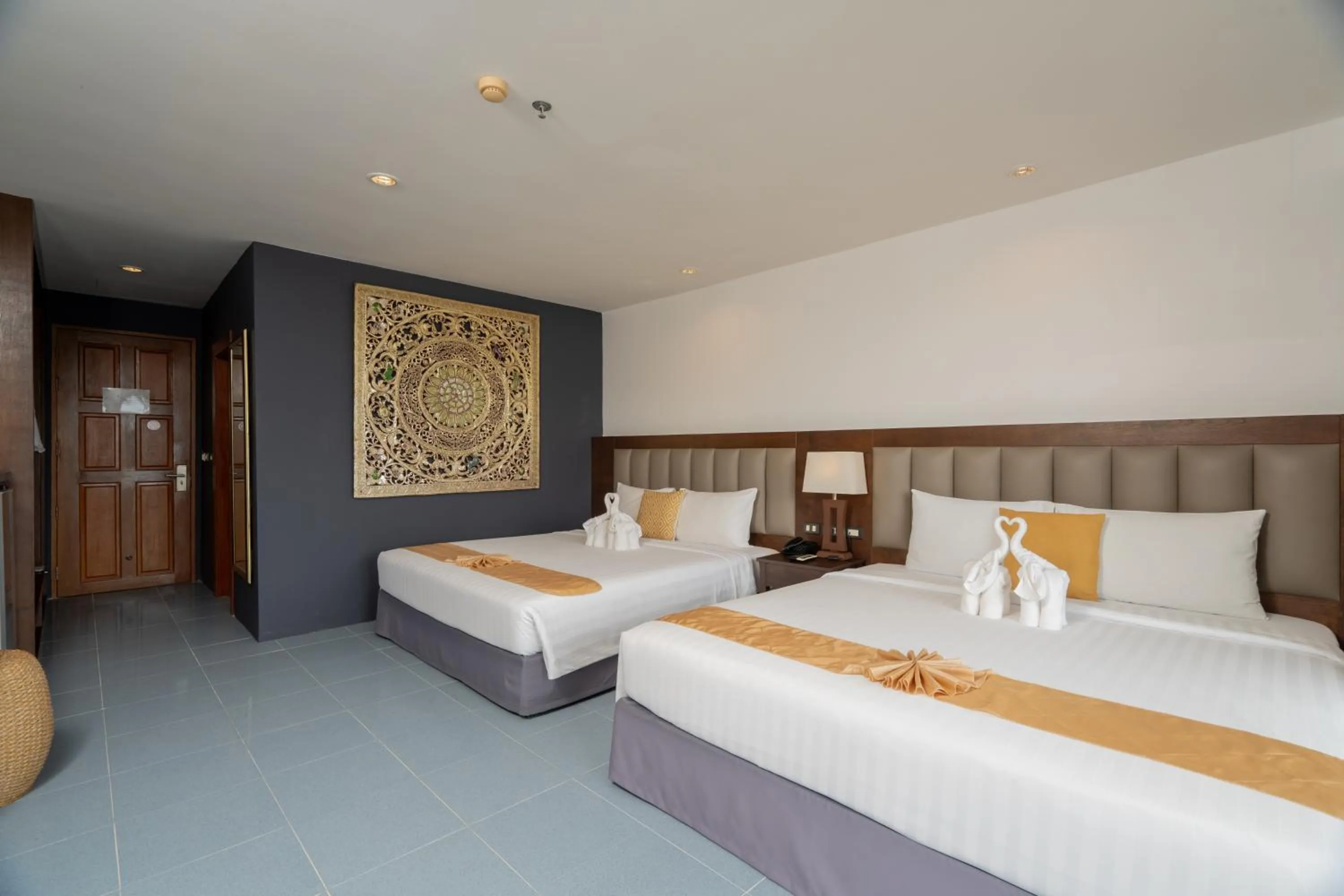 Bedroom, Bed in Blue Beach Grand Resort And Spa