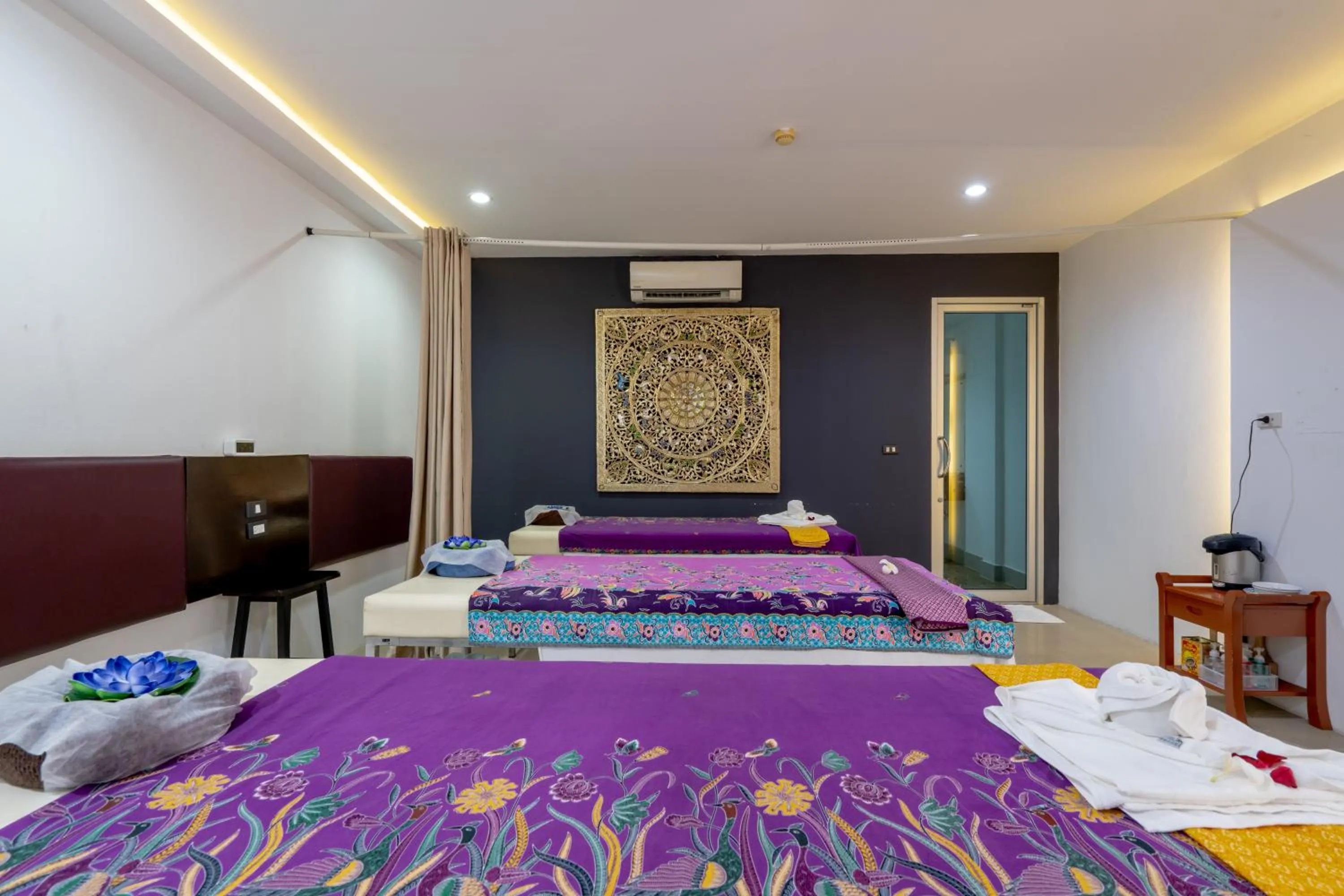 Massage, Bed in Blue Beach Grand Resort And Spa