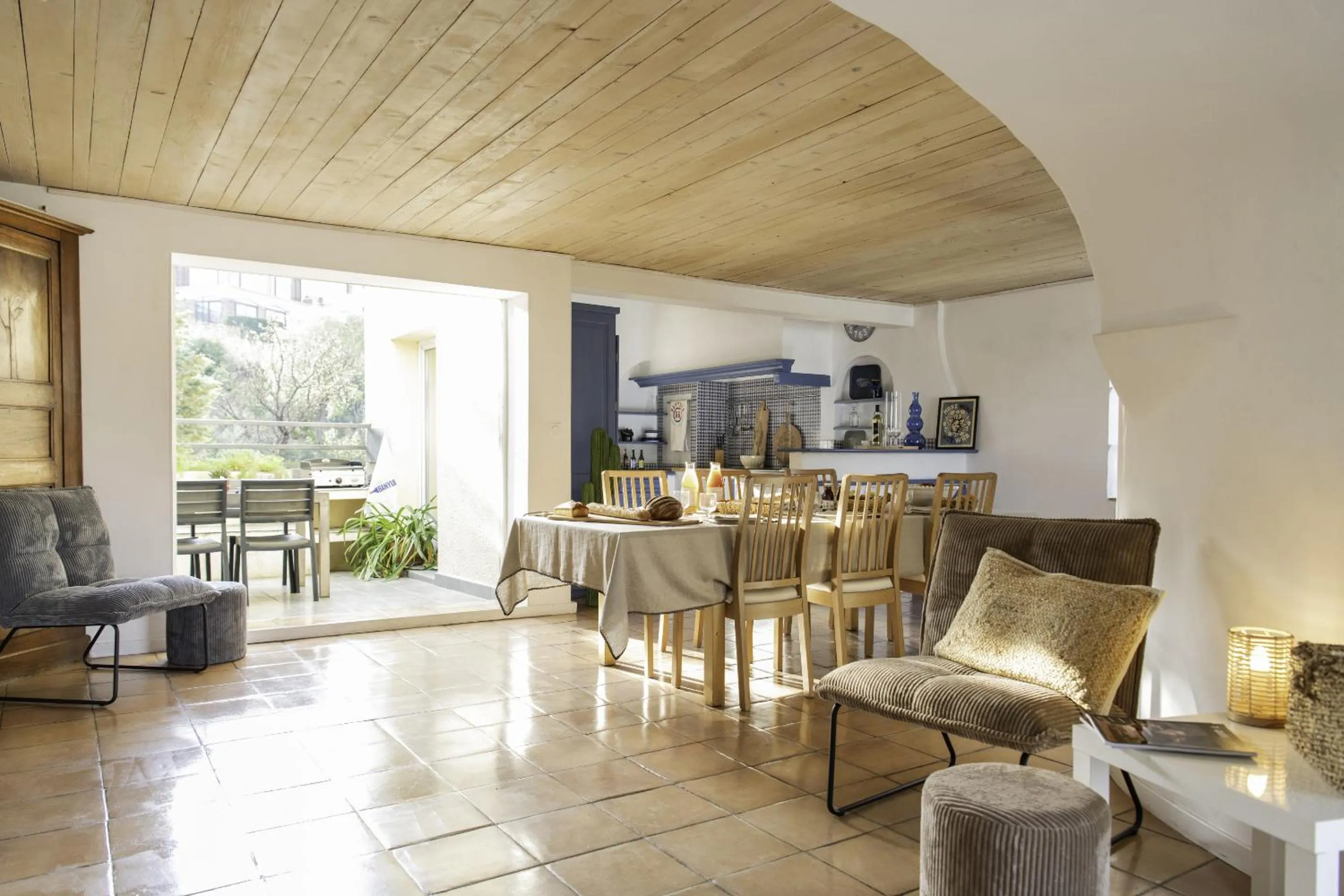 Patio in Résidence la Grande Voile