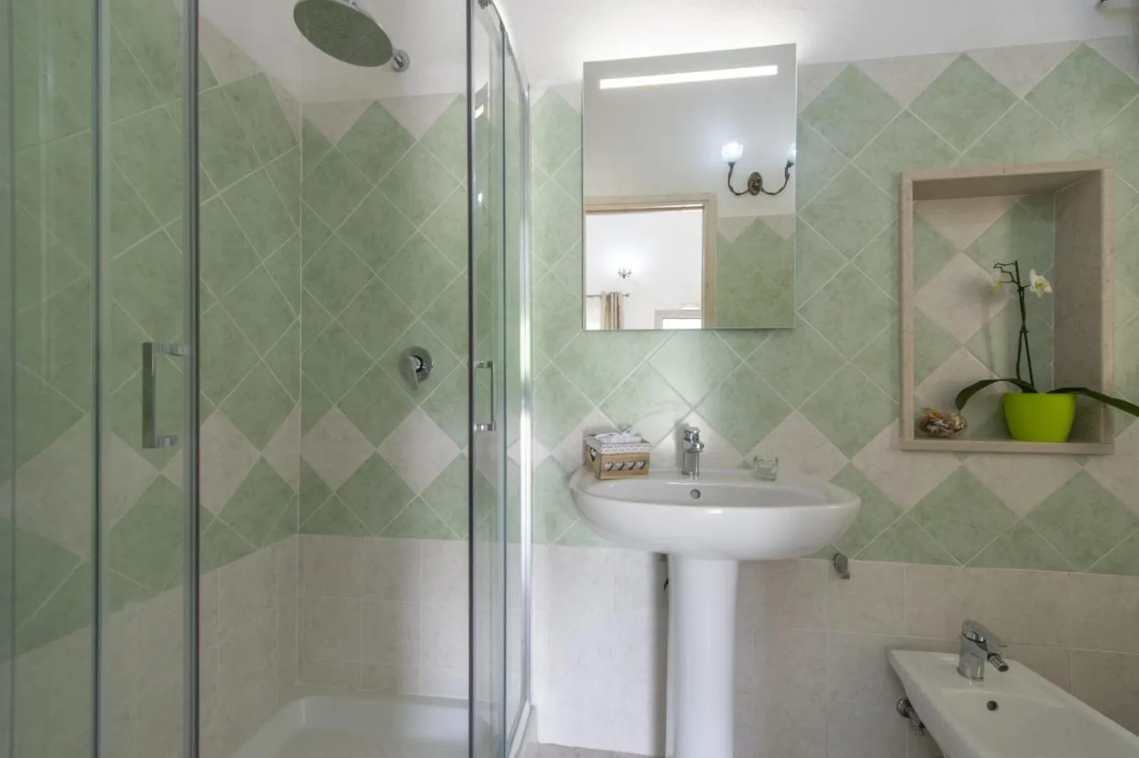 Shower in Il Mandorlo