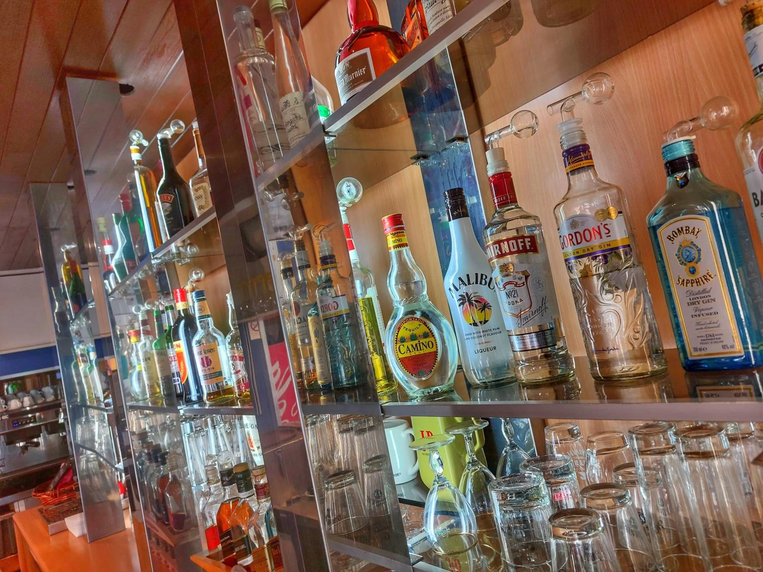 Lounge or bar in Hôtel Christina Lourdes