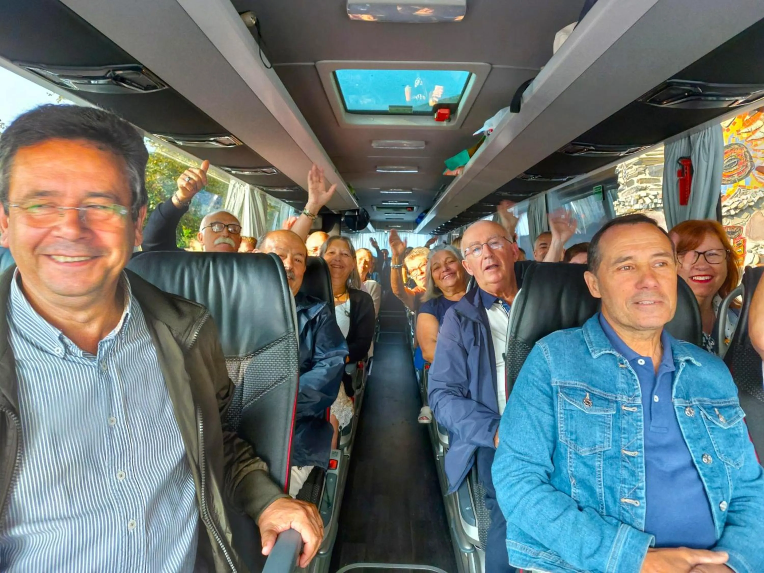 group of guests in Hôtel Christina Lourdes