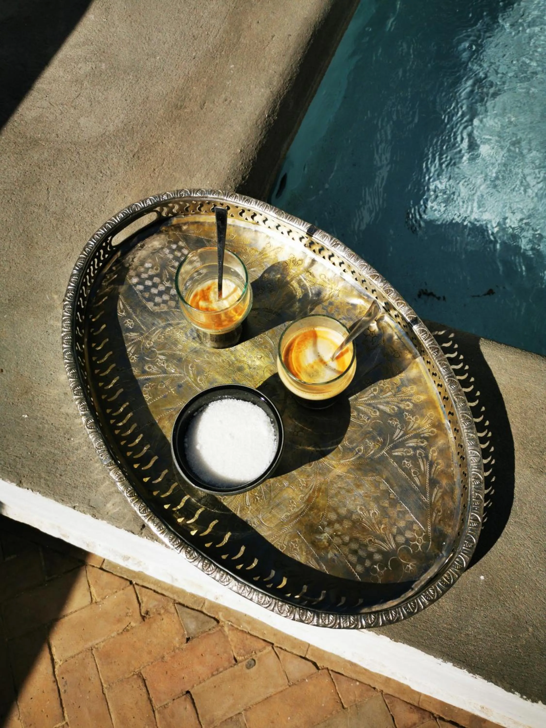 Swimming pool in Riad Bab aylen - Piscine Roof Top chauffée