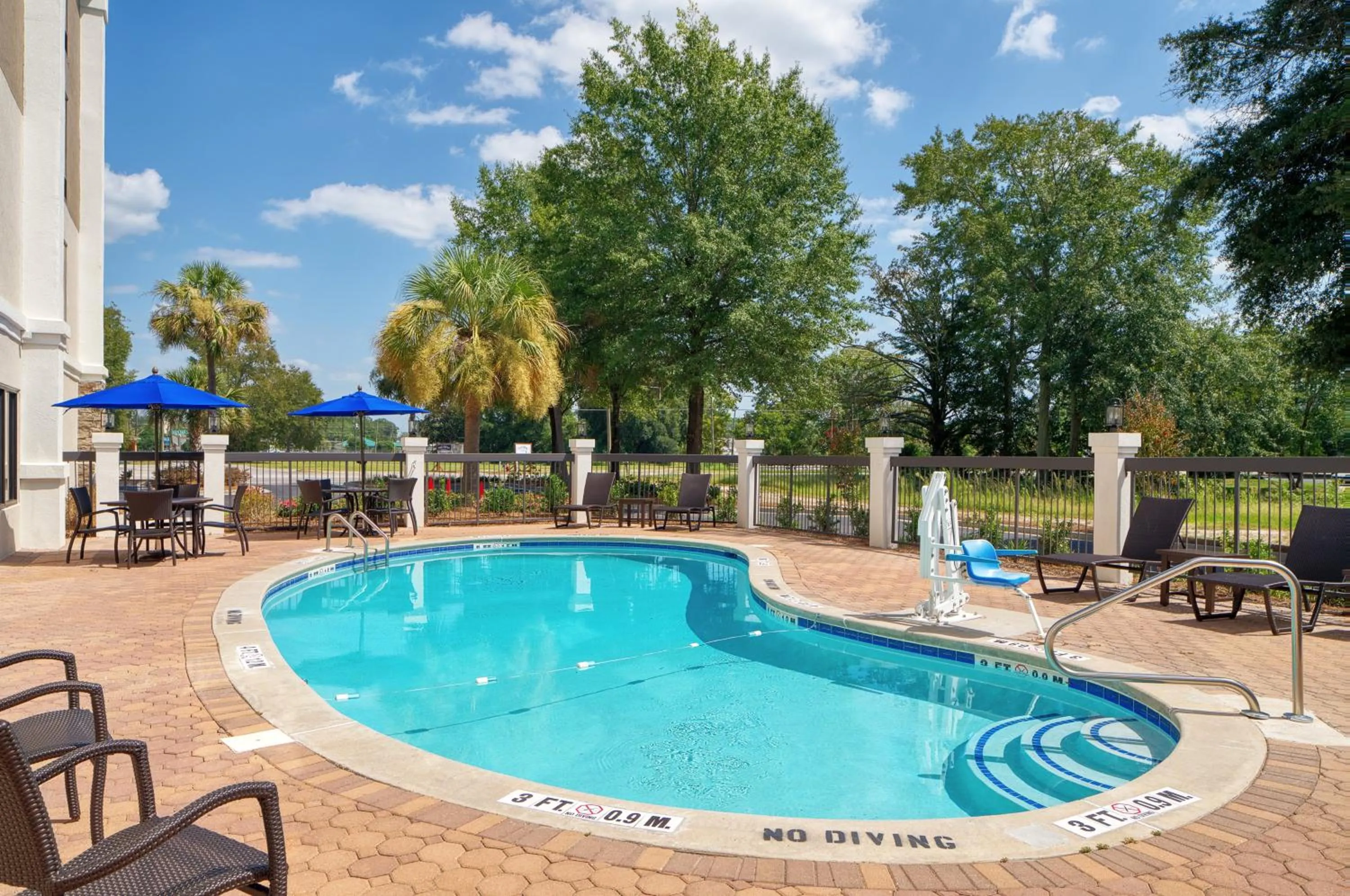 Swimming pool in Holiday Inn Express Statesboro by IHG