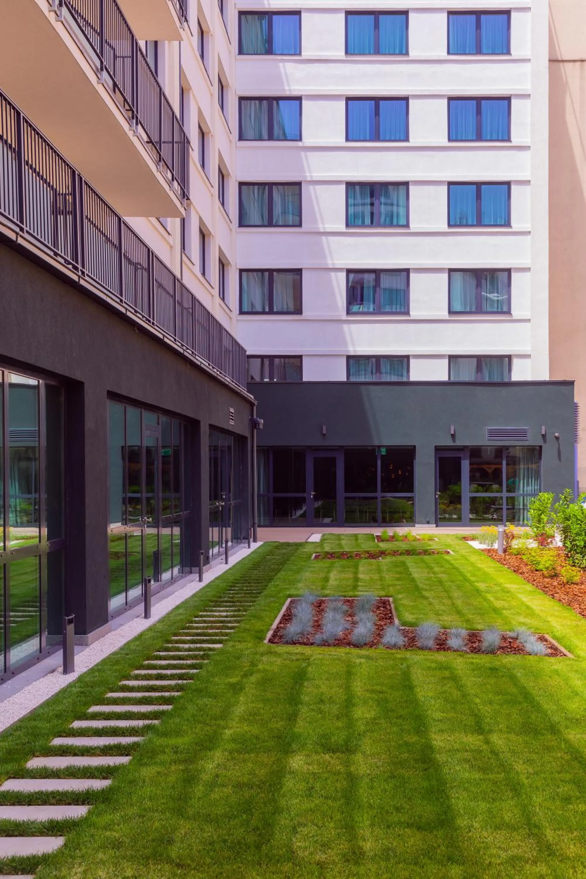 Garden in Barceló Budapest