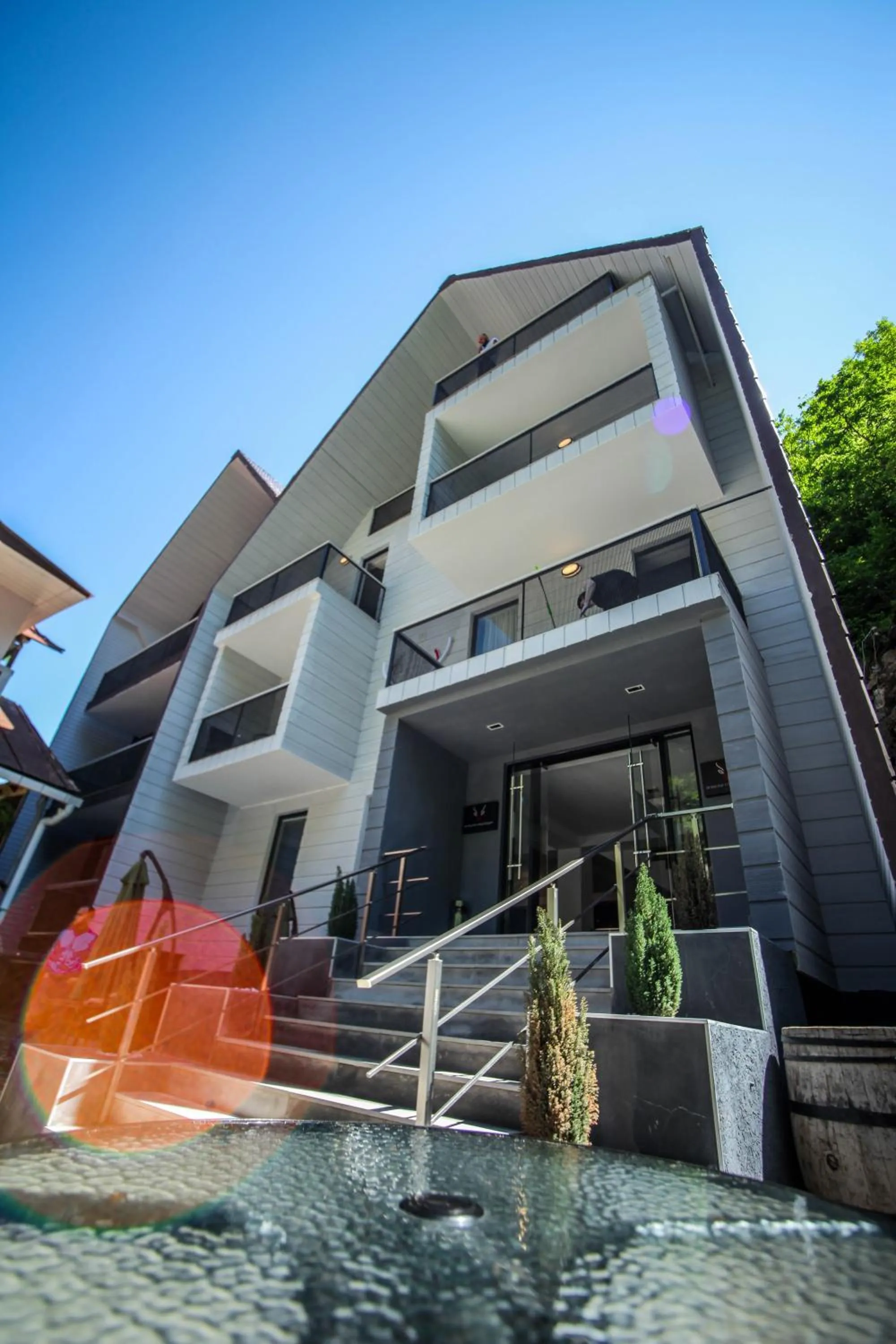 Facade/entrance in Borjomi UnderWood