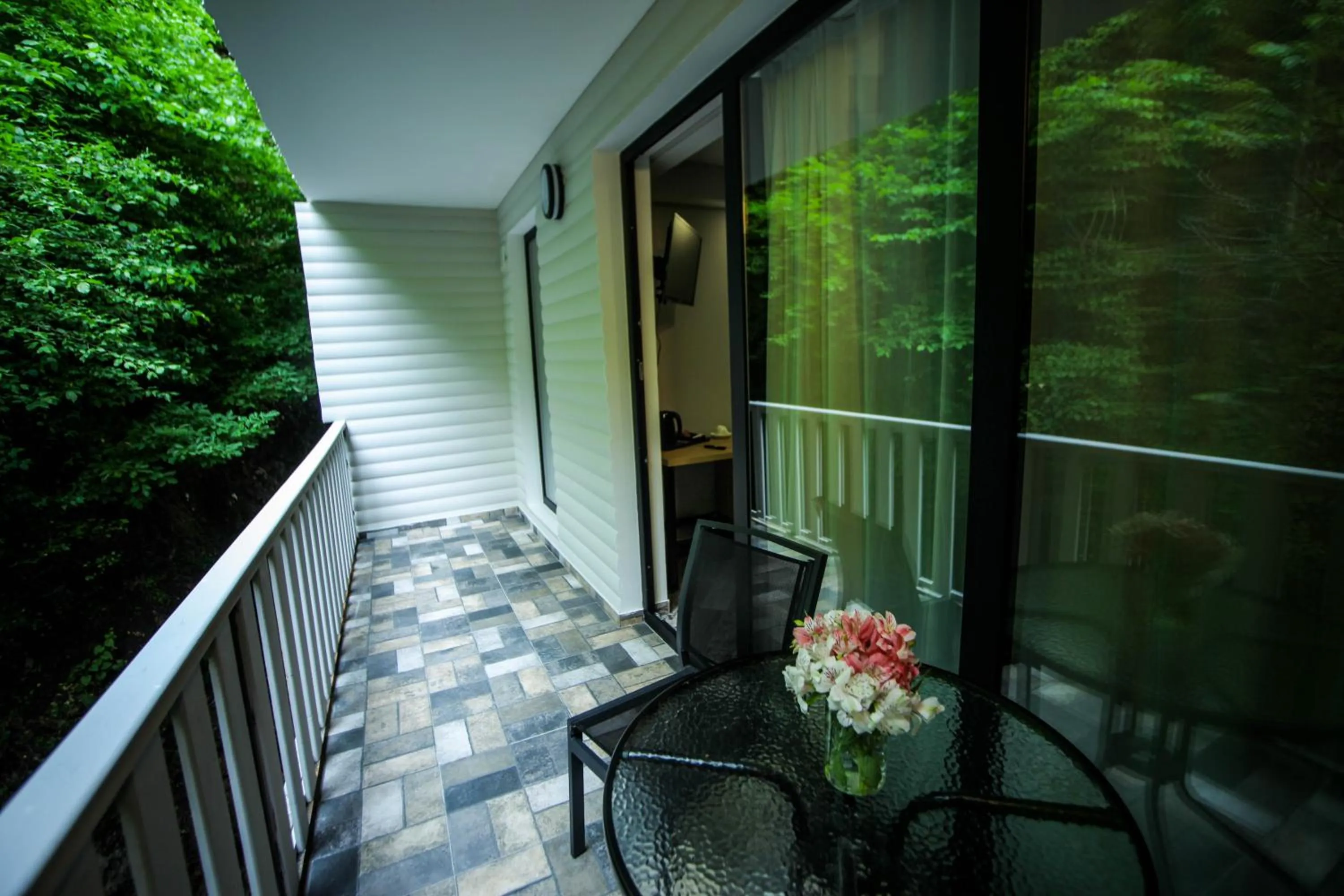 Balcony/Terrace in Borjomi UnderWood