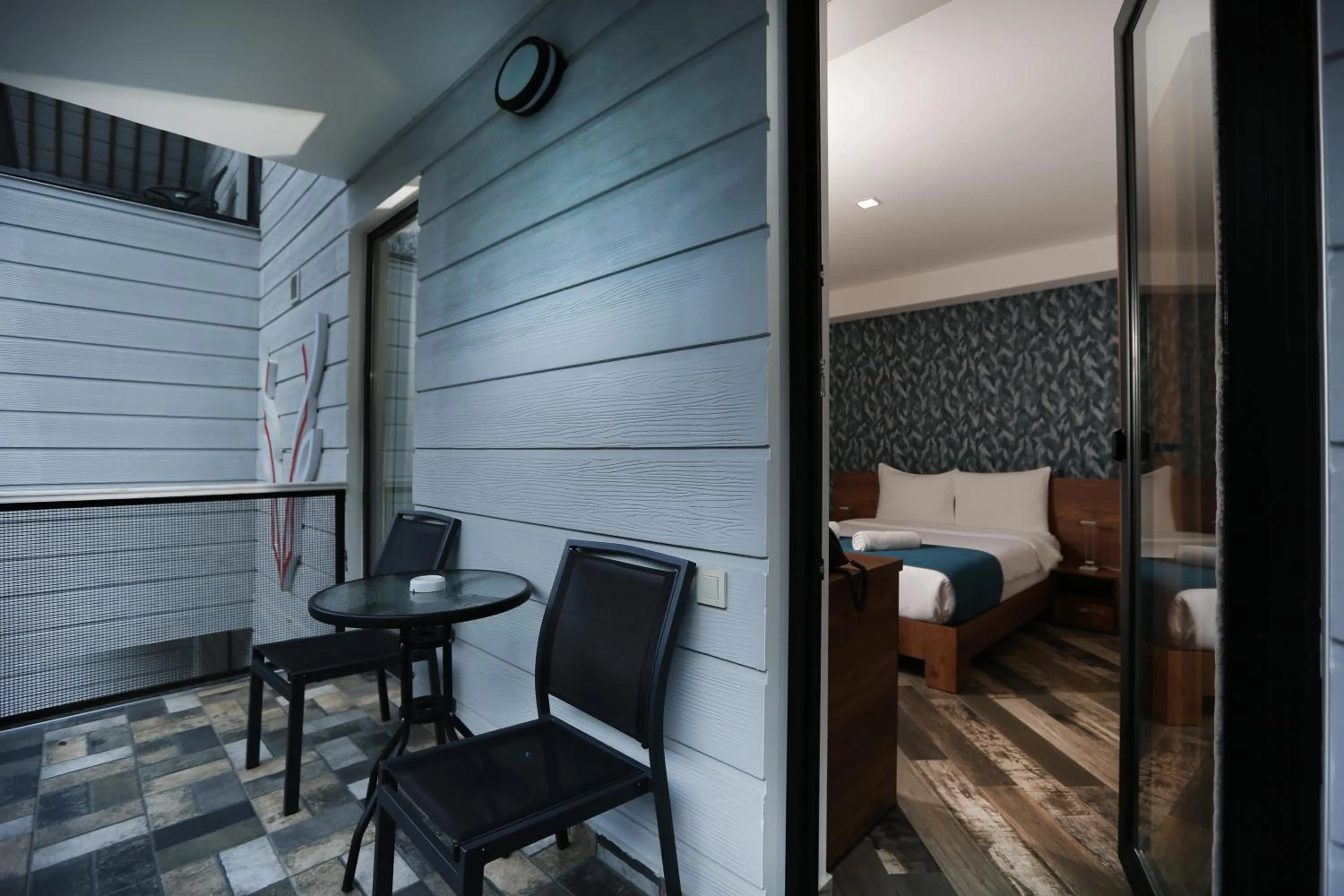 Balcony/Terrace, Bed in Borjomi UnderWood