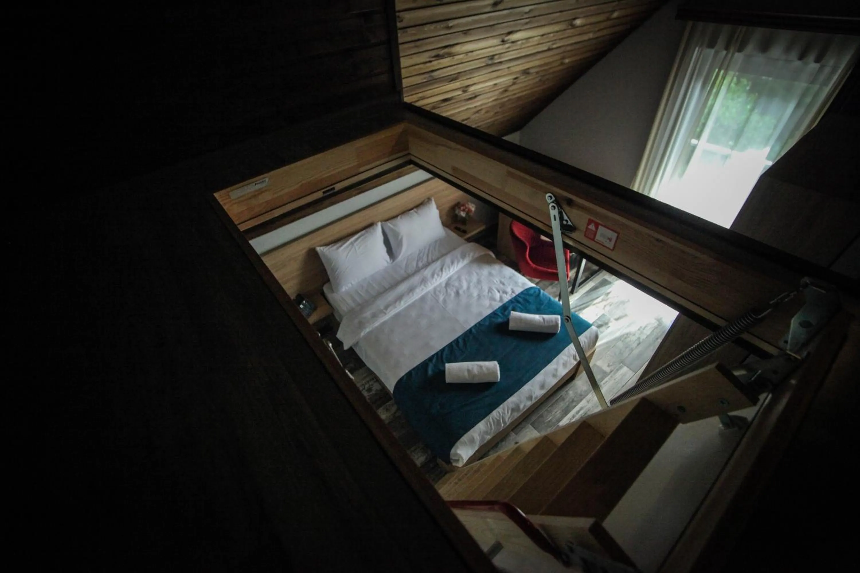 Bedroom, Bed in Borjomi UnderWood