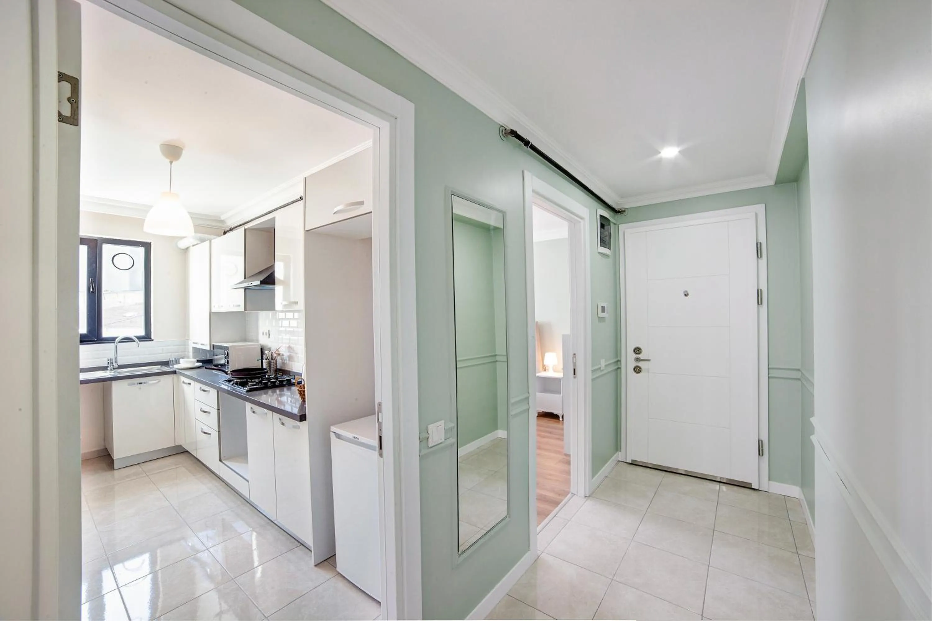 Kitchen or kitchenette in Walton Residence Sisli