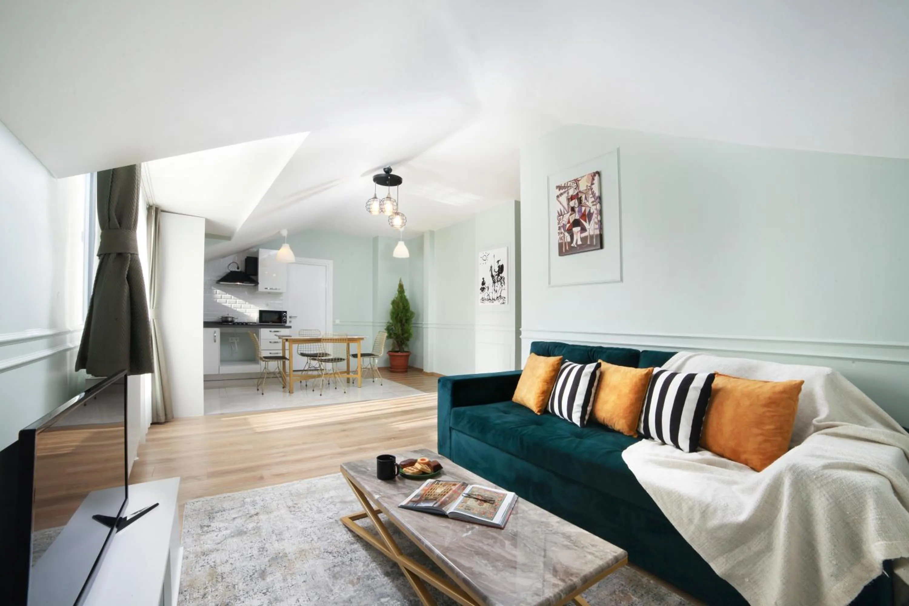 Living room in Walton Residence Sisli