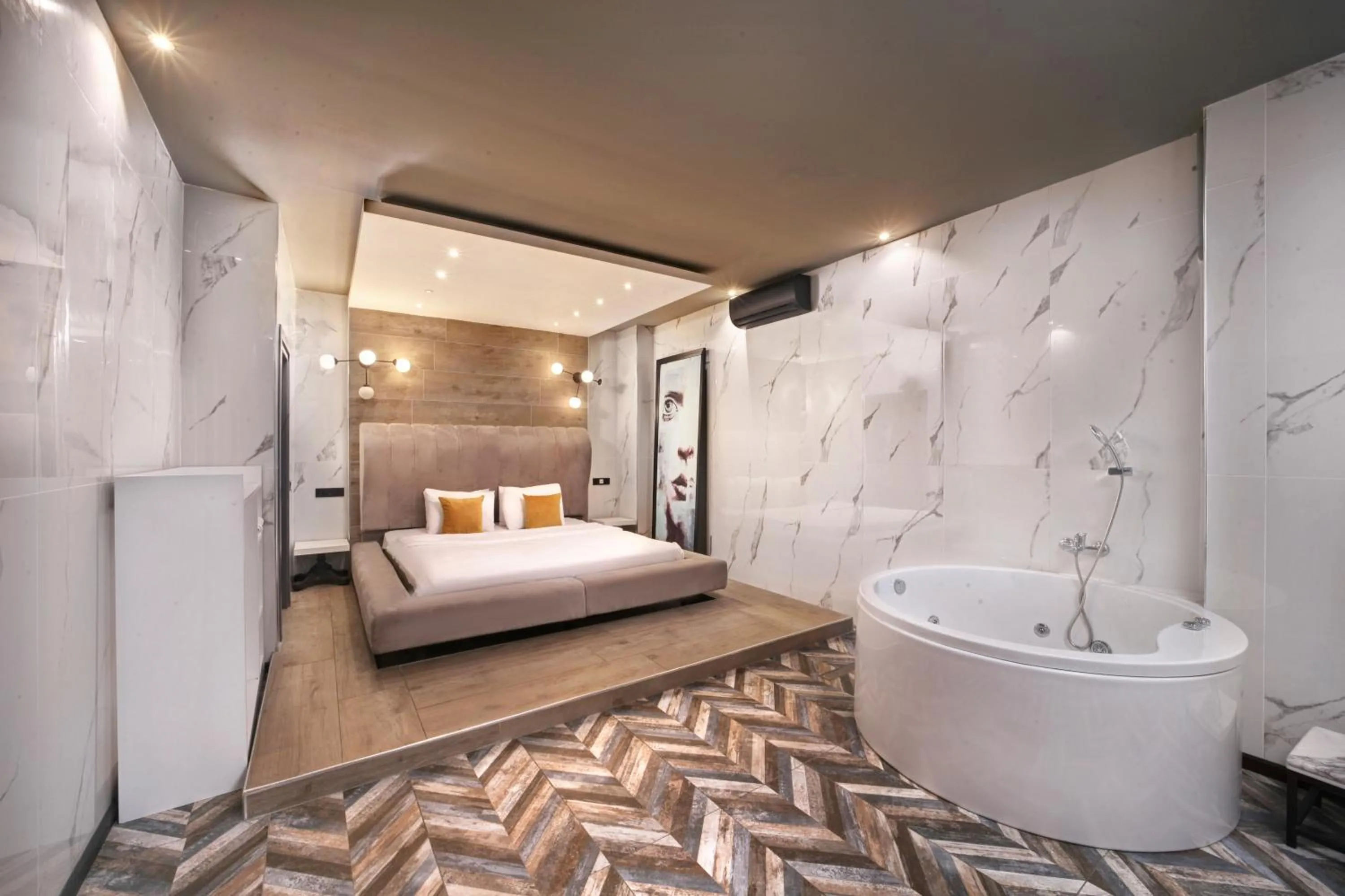 Bedroom in Walton Residence Sisli