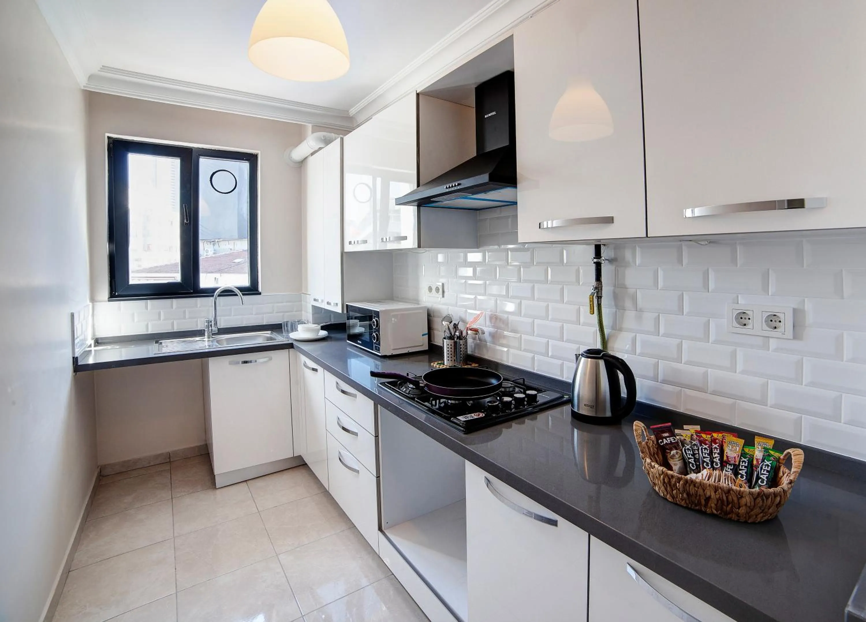 Kitchen or kitchenette in Walton Residence Sisli