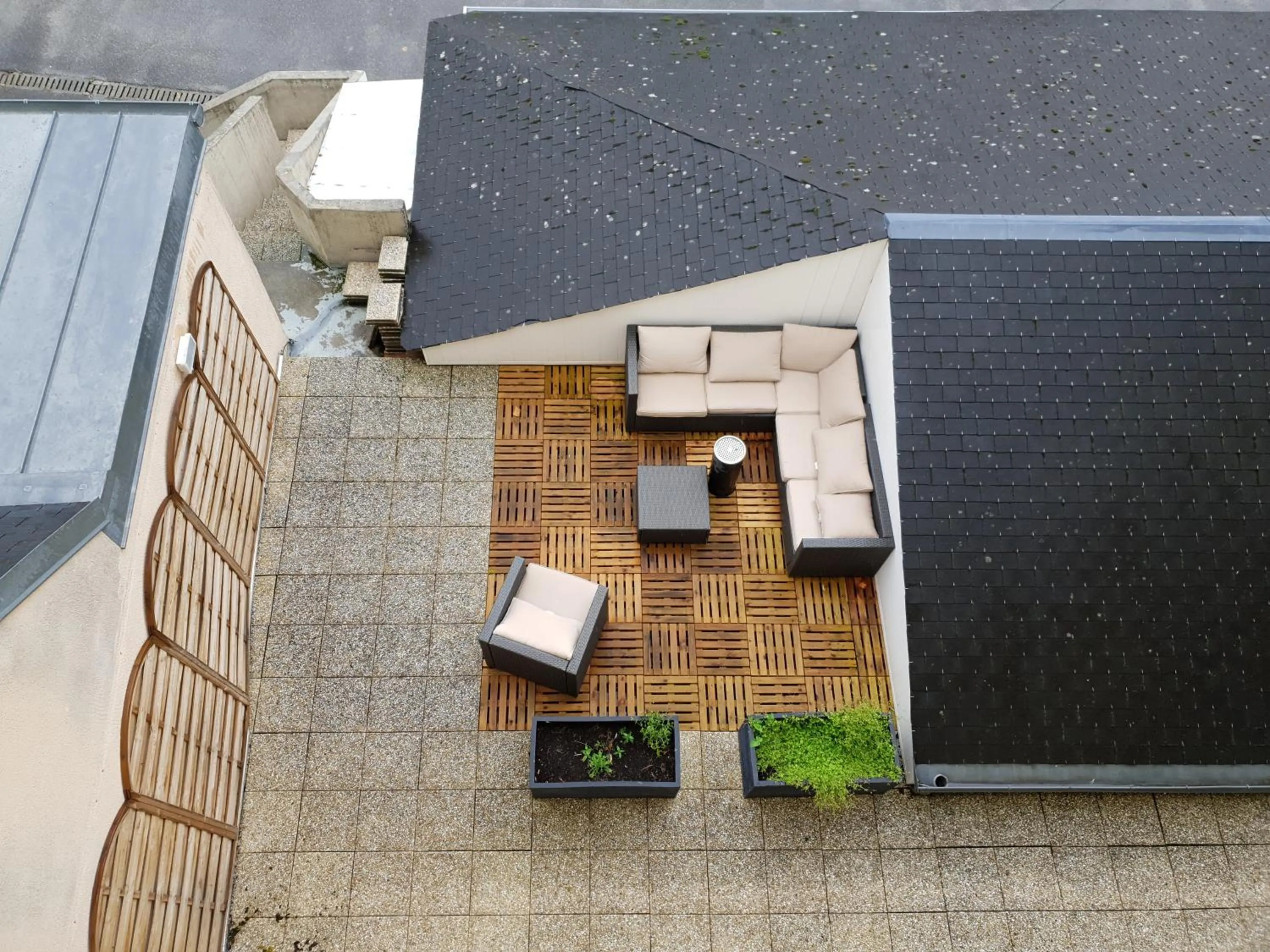 Patio in Grand Hôtel Abbatiale Bénodet, Originals Relais