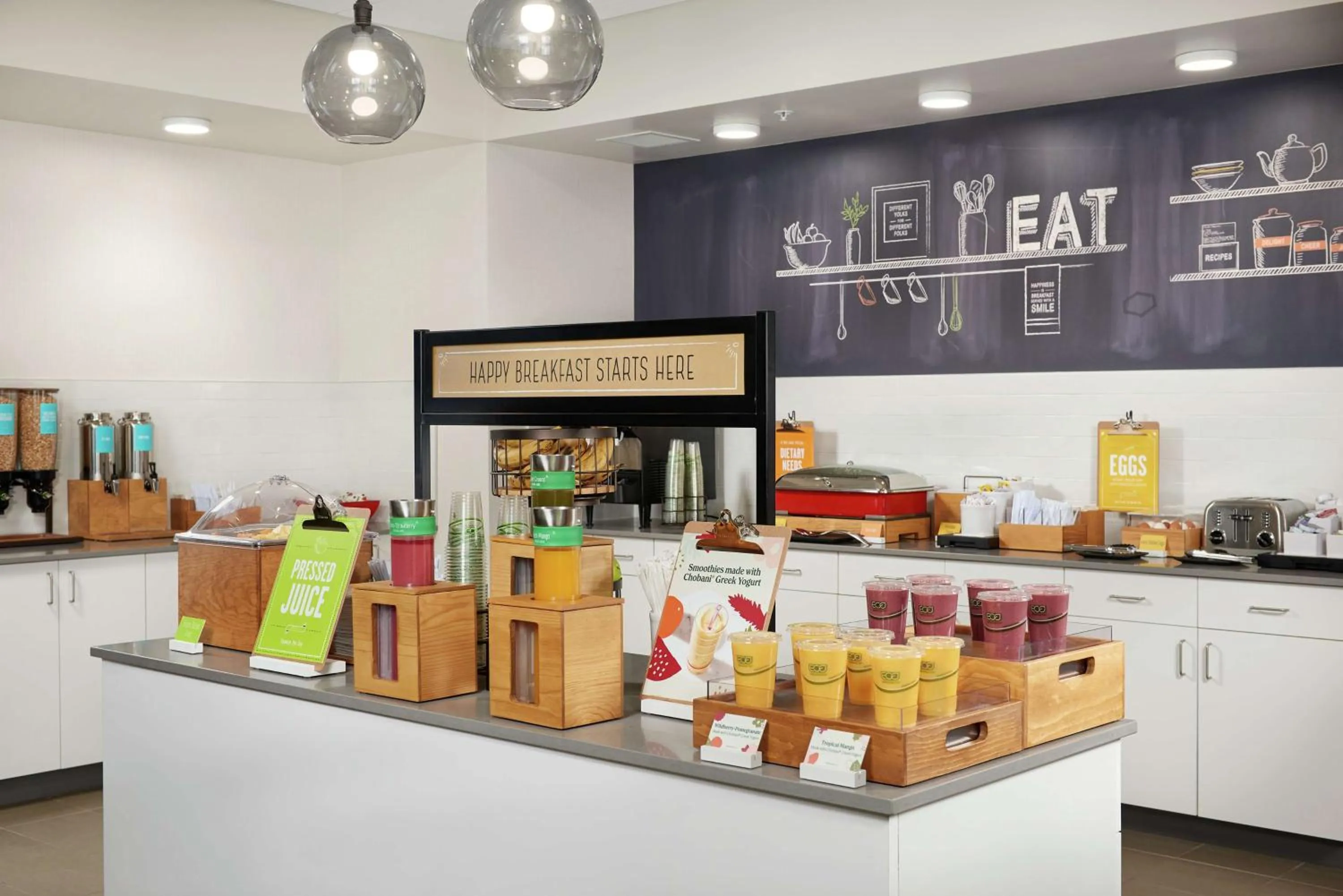 Breakfast in Hampton Inn Burley